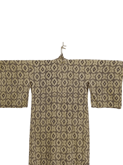 Komono Vintage Yukata Kimono Nice Motif Japanese Traditional Wear Size L / US 10 / IT 46 - 4 Thumbnail
