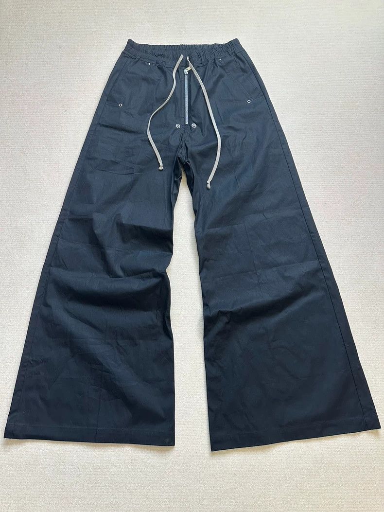 Rick Owens Rick Owens Geth Bela Black Loose Pants- DMC Size US 31 - 1 Thumbnail