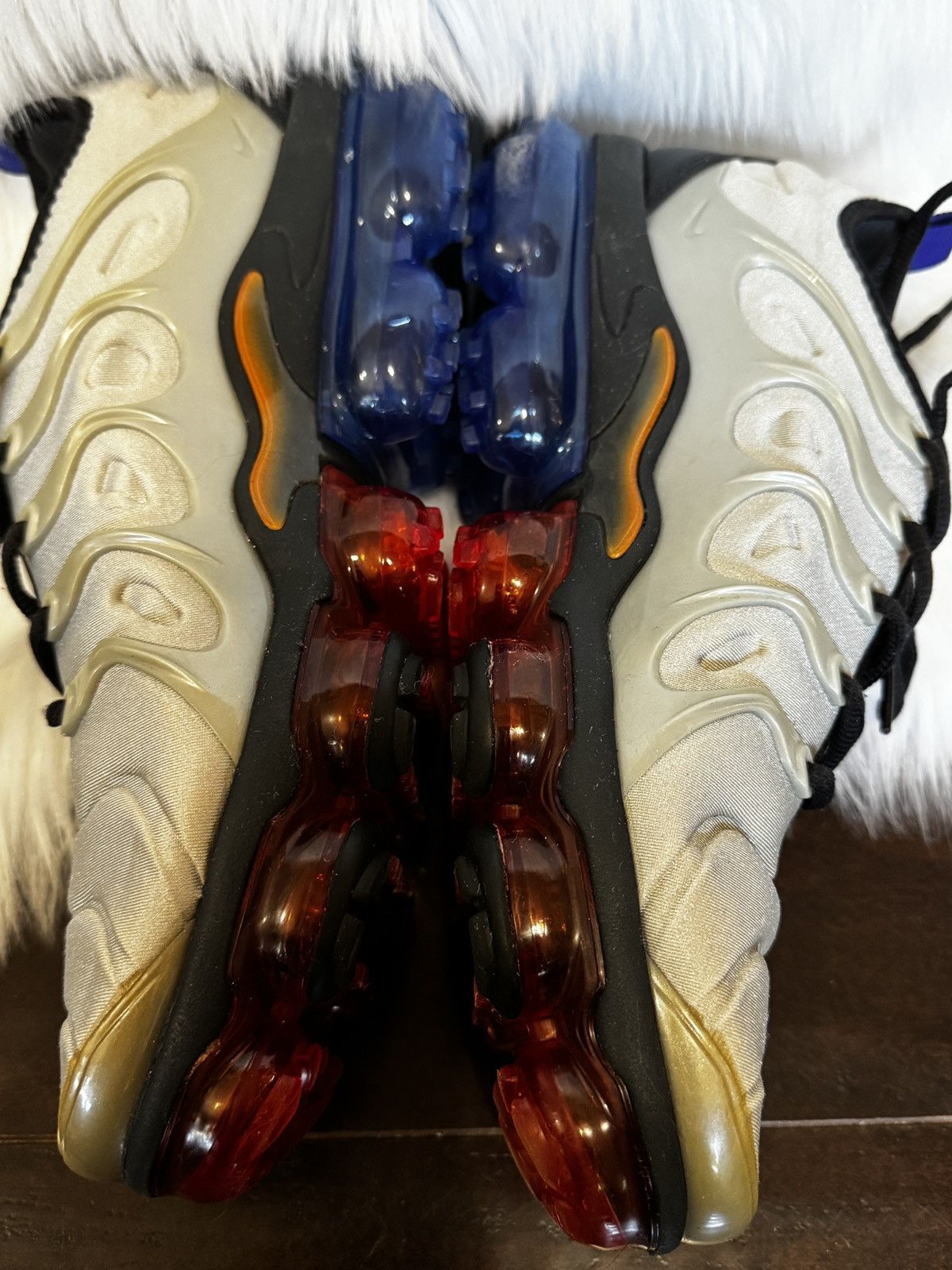 Nike Nike Air VaporMax Plus Silver Blue Red – Size 10 Size US 10 / EU 43 - 11 Thumbnail