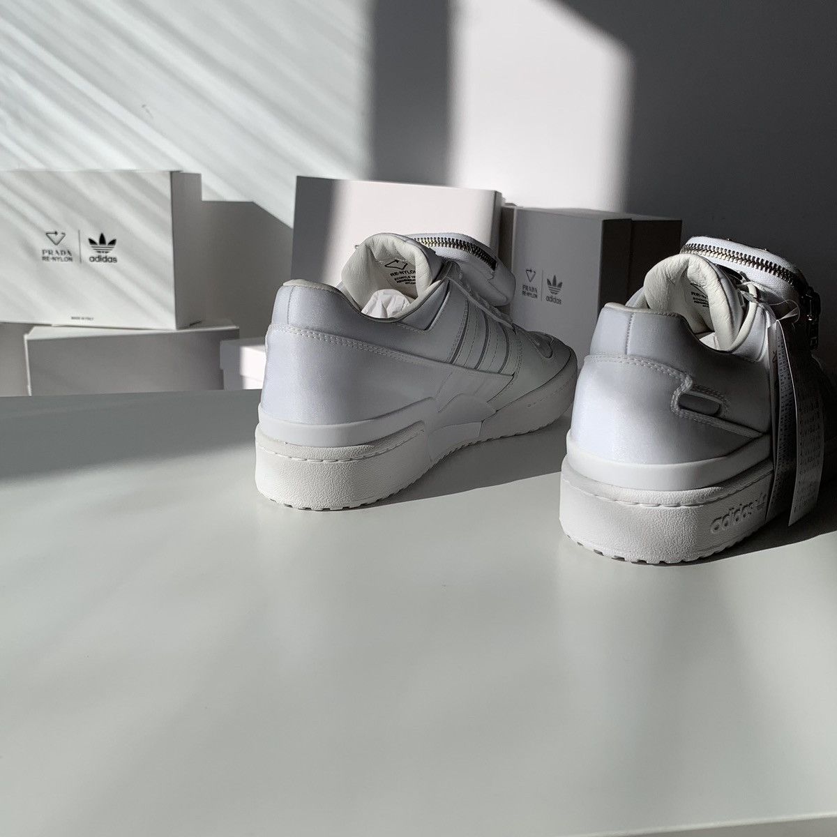 Adidas × Prada 2021 Prada x Adidas Forum Low Re-Nylon Size US 8.5 / EU 41-42 - 10 Thumbnail