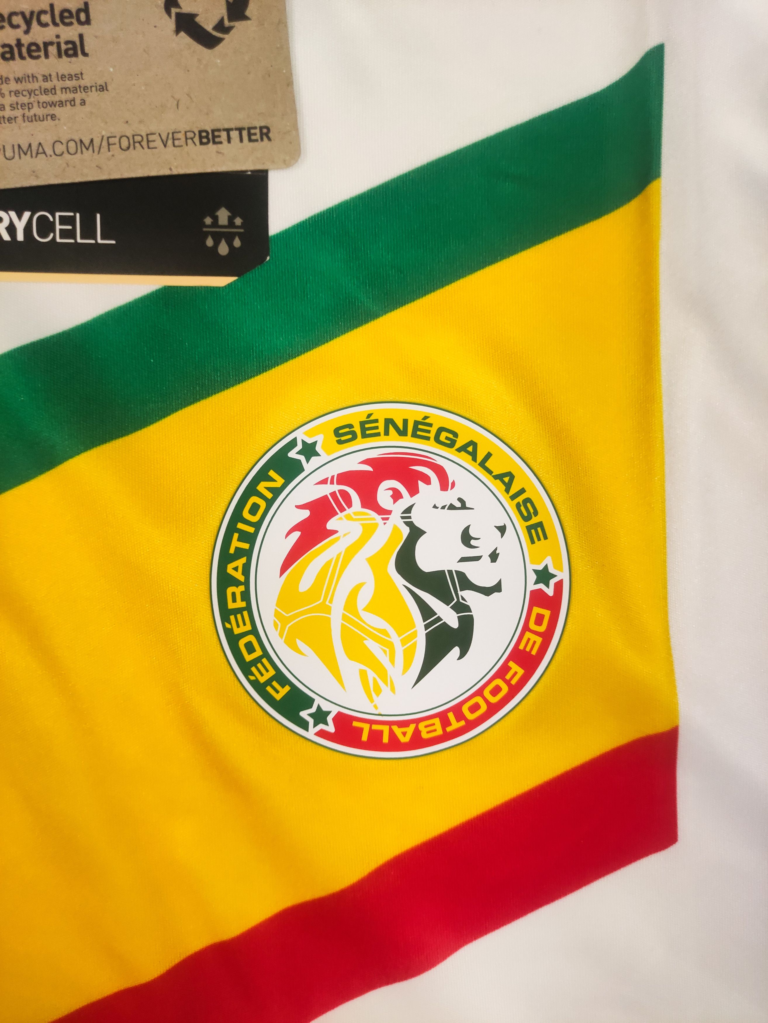 Puma BNWT Senegal 2022 2023 Puma Home Shirt Size US L / EU 52-54 / 3 - 9 Thumbnail