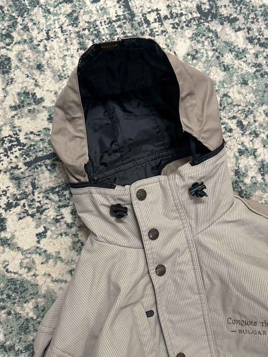 Bvlgari Vintage 1990 Bvlgari Sport Hooded Jacket Size US M / EU 48-50 / 2 - 22 Thumbnail