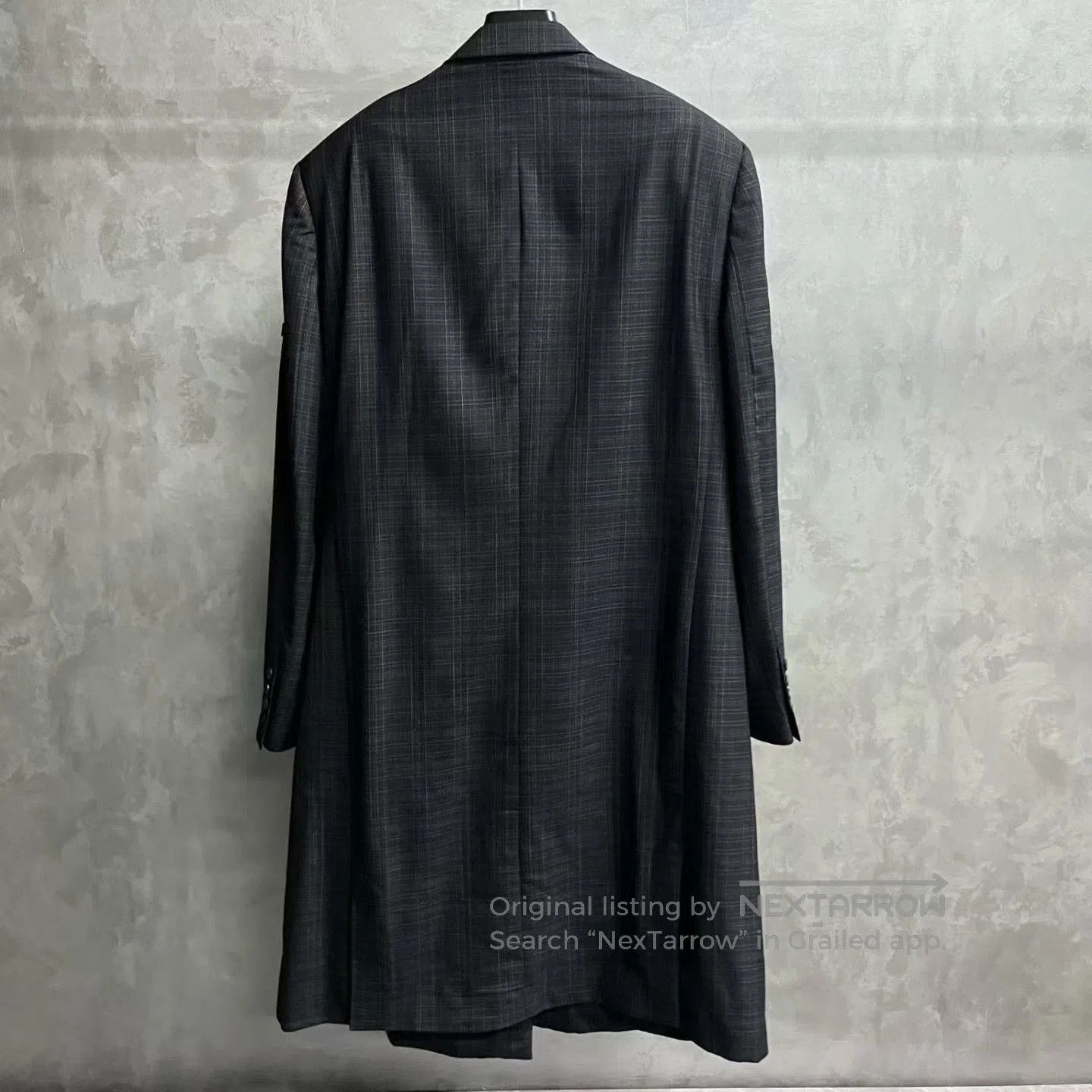 Balenciaga Balenciaga Gray Logo Embroidered Stripe Coat. Size US S / EU 44-46 / 1 - 2 Thumbnail
