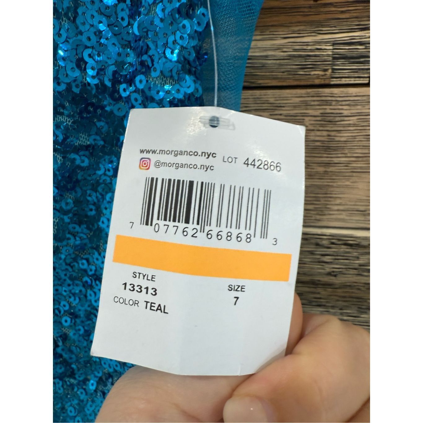 Other Morgan & Co New Chloé Sequined Gown Dress Sz 7 fit r sz Medi Size M / US 6-8 / IT 42-44 - 5 Thumbnail