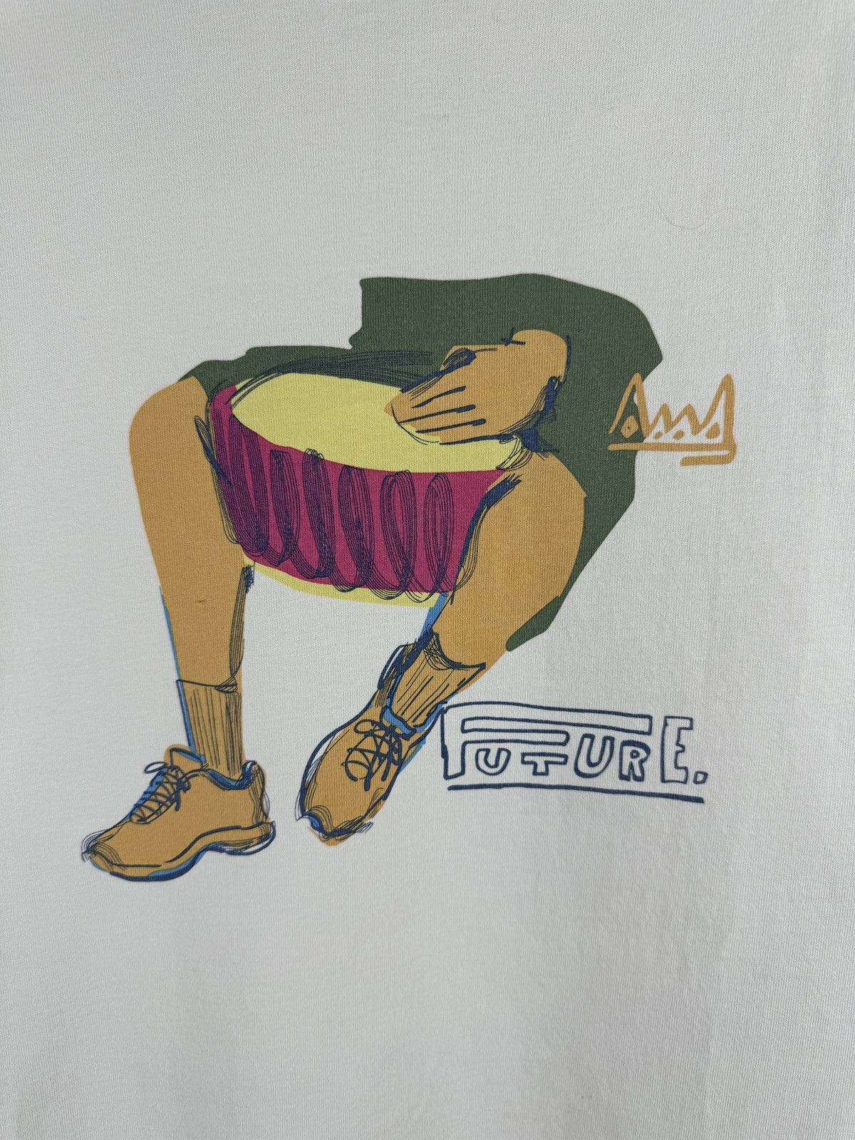 Global Work × Japanese Brand World Graphics by Global Work future art tee shirt Size US M / EU 48-50 / 2 - 4 Thumbnail