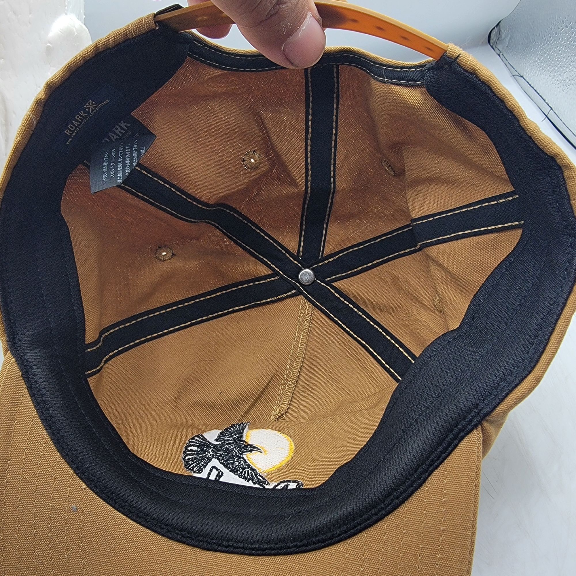 Roark Roark Mens Brown Messenger 5 Panel Snapback Hat Outdoors Cas Size ONE SIZE - 7 Thumbnail