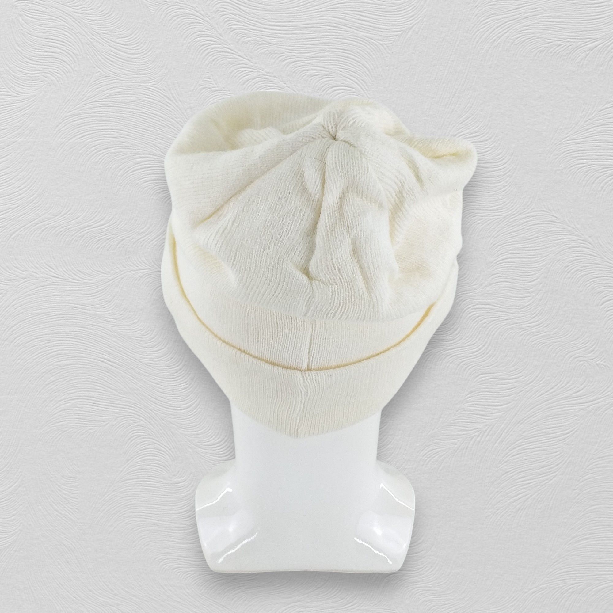 Japanese Brand NY New Era Logo Embroidery Snow Cap Hat Beanie BN472 Size ONE SIZE - 3 Thumbnail