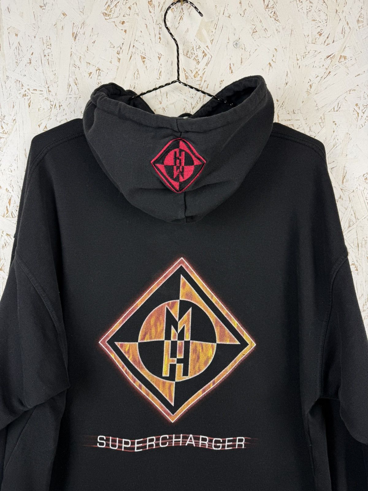 Band Tees Vintage Machine Head Supercharger Distressed Hoodie ~L Size US L / EU 52-54 / 3 - 7 Thumbnail
