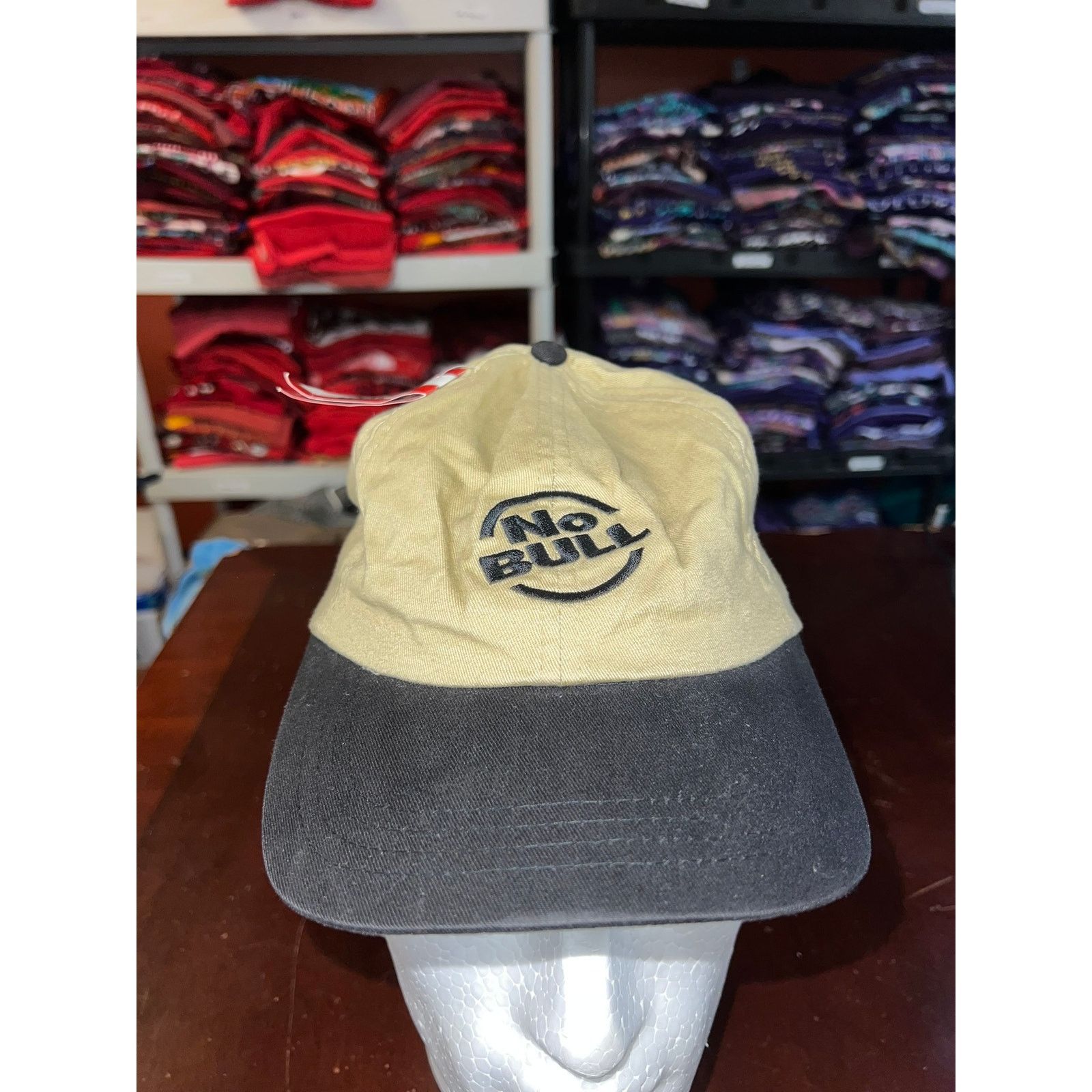 Other Vintage Winston Hat No Bull Cap Brown Headwear NWT 90s OS Size ONE SIZE - 1 Thumbnail