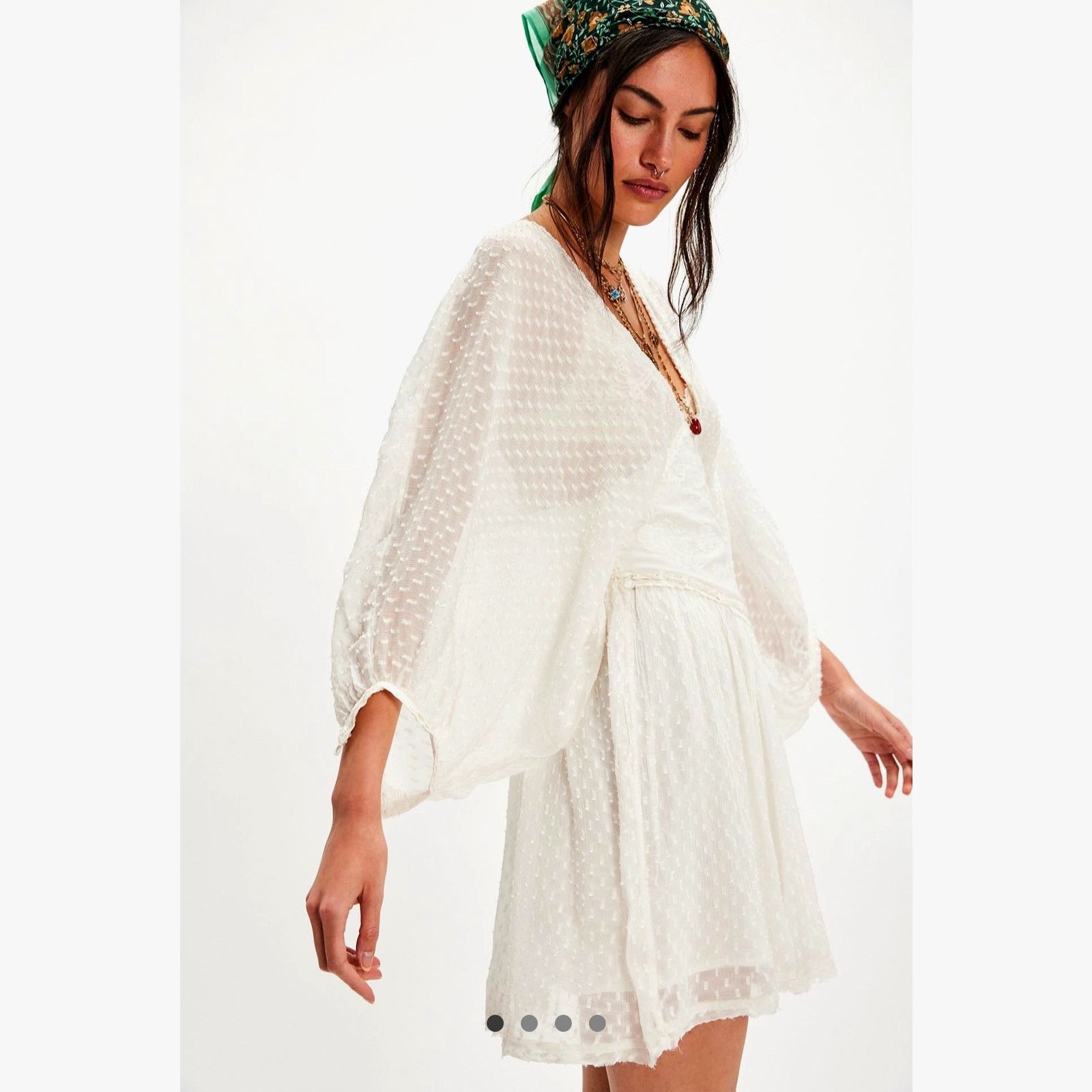 Free People Free People Sweet Dreams Mini Dress Tofu size M Size M / US 6-8 / IT 42-44 - 3 Thumbnail