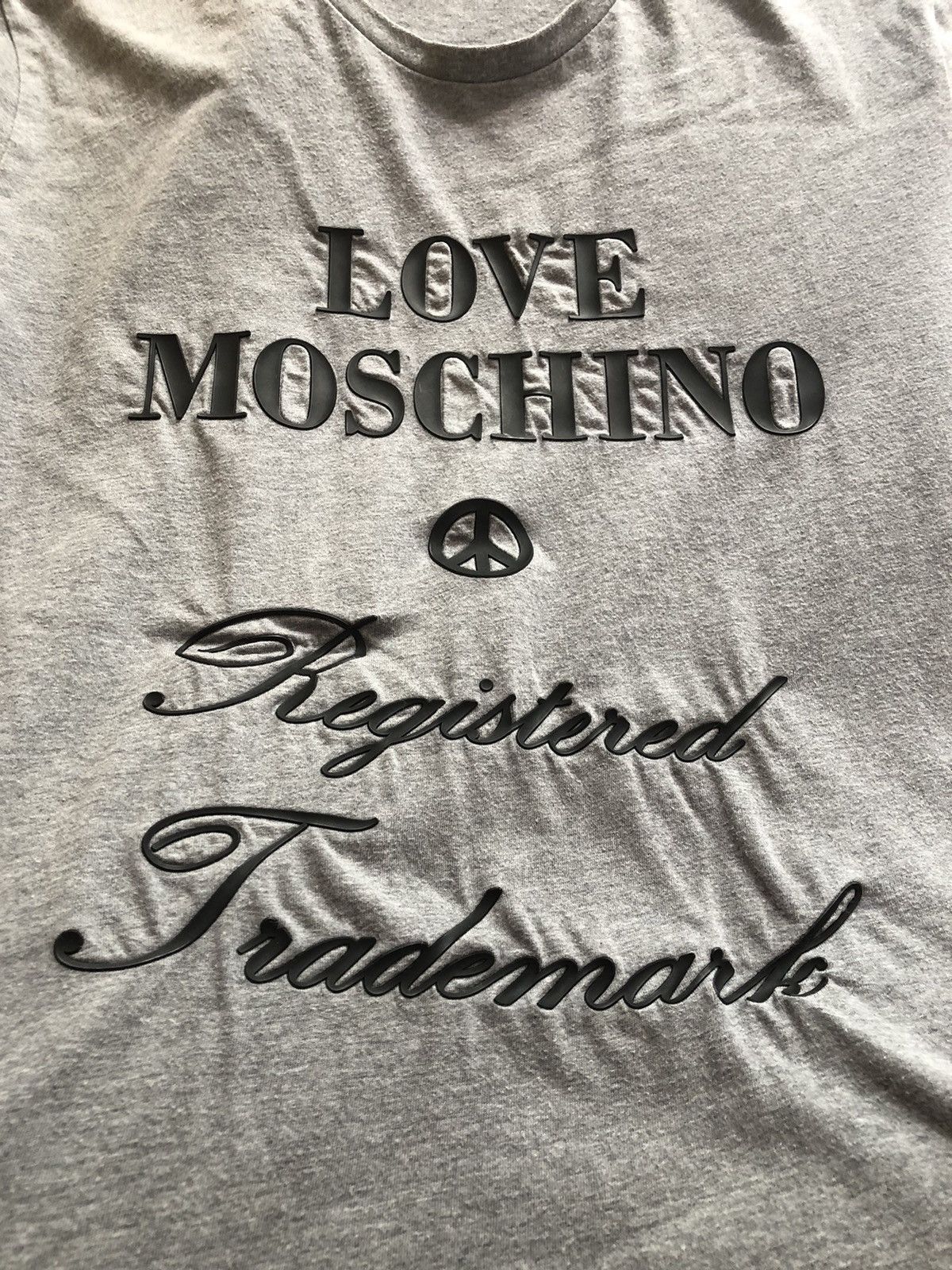 Moschino LOVE MOSCHINO VINTAGE DESIGNER QUALITY TEE SHIRT Size US L / EU 52-54 / 3 - 2 Thumbnail