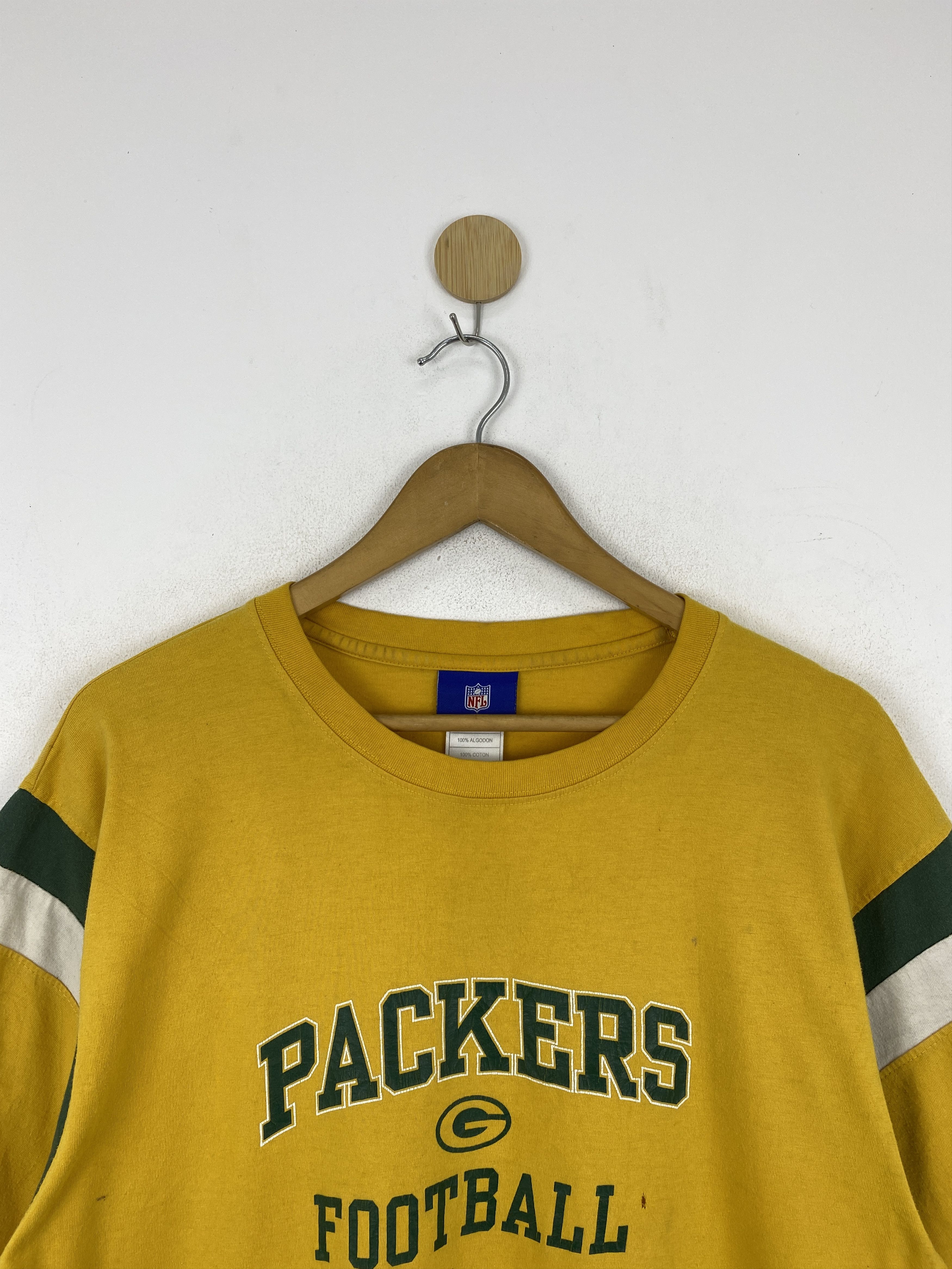 NFL Vintage NFL The Green Bay Packer Team Spell Out Tee TA0658 Size US M / EU 48-50 / 2 - 2 Thumbnail