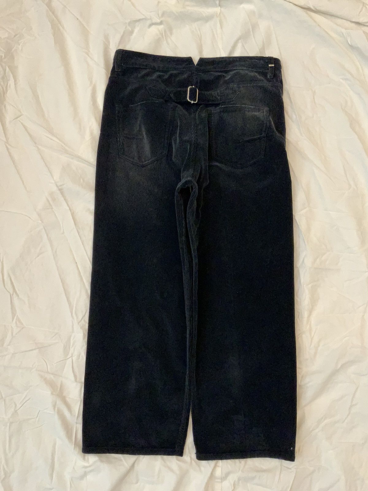 Dior Navy Corduroy Pants Size US 30 / EU 46 - 3 Thumbnail