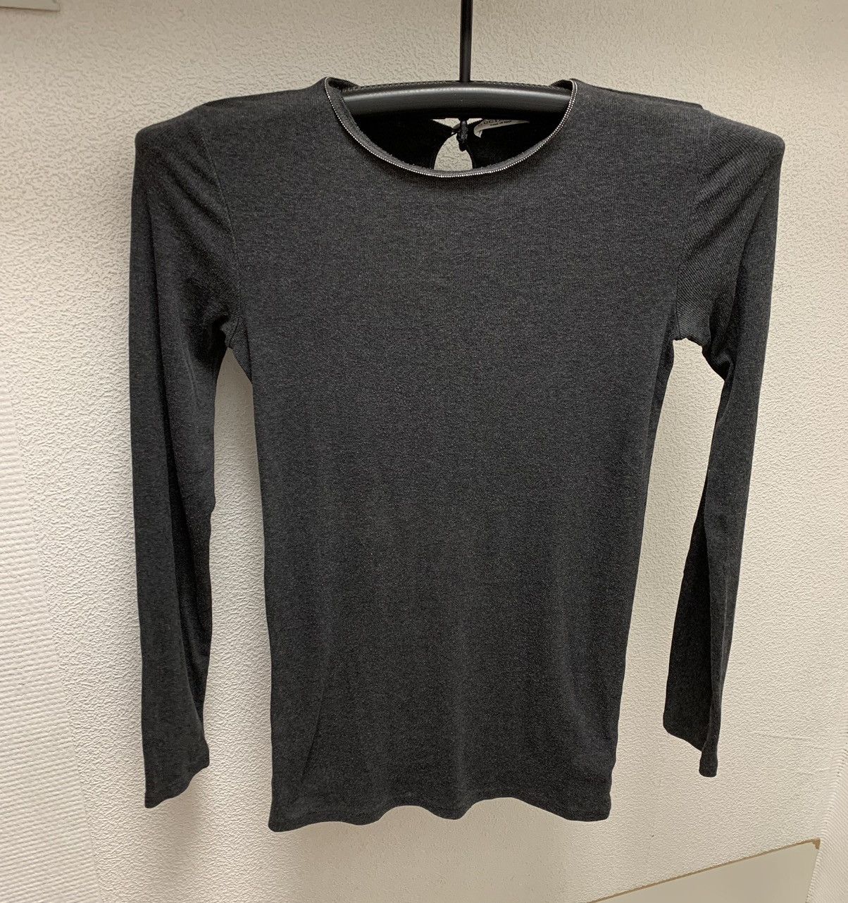 Brunello Cucinelli Brunello Cucunello grey blouse women L size Size L / US 10 / IT 46 - 1 Thumbnail