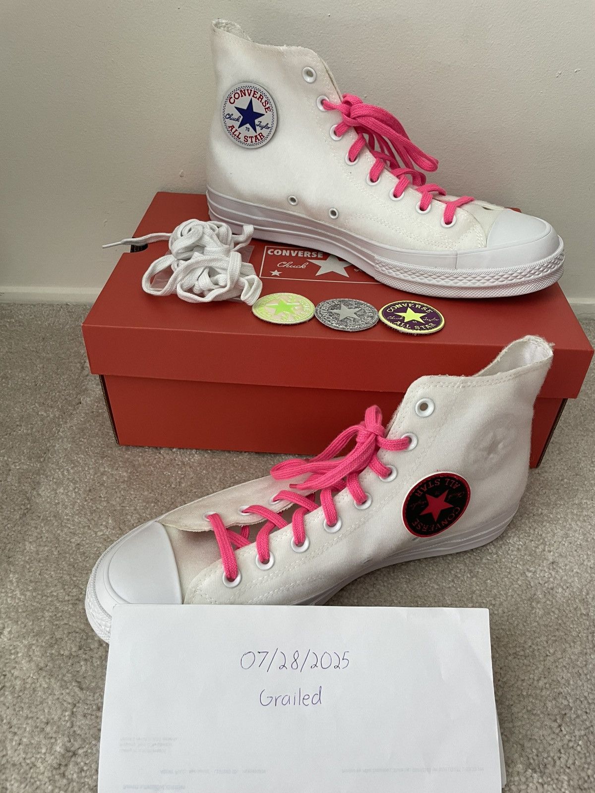 Converse RARE Velcro Converse Size US 11 / EU 44 - 2 Thumbnail