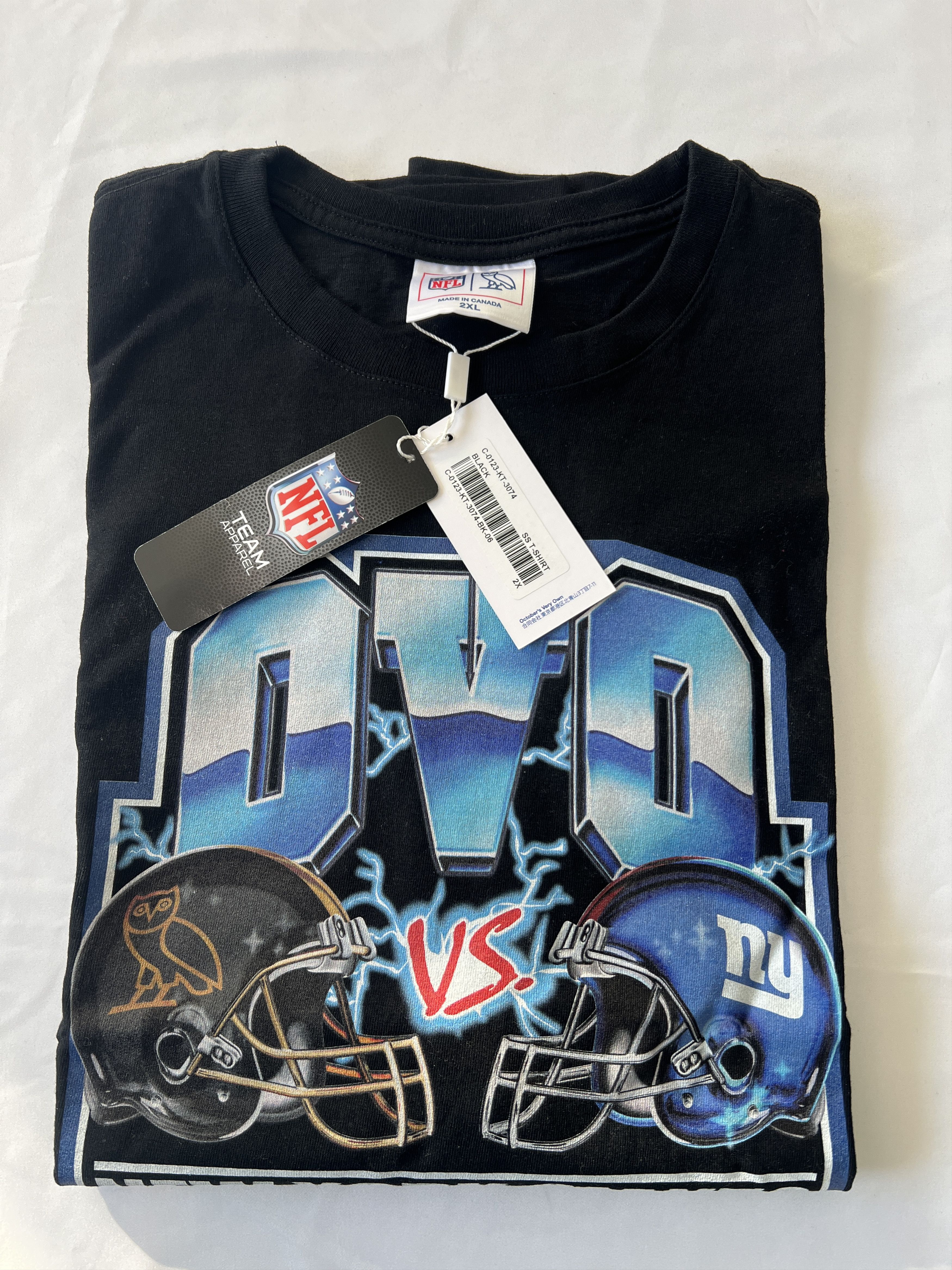 Drake OVO x NFL New York Giants Game Day T-Shirt Size US XXL / EU 58 / 5 - 2 Thumbnail