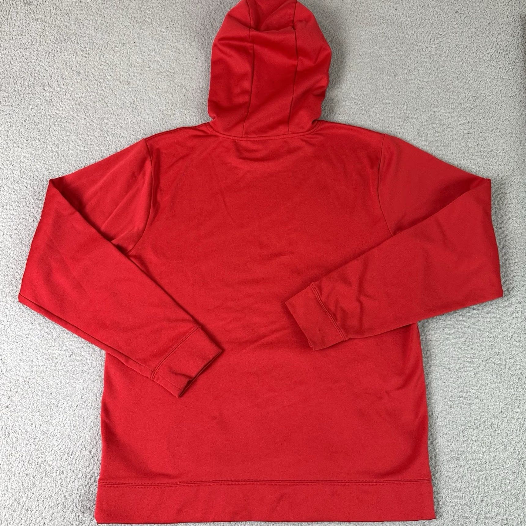 The North Face The North Face Hoodie Mens L Red Fleece Pullover Pockets Logo Sweatshirt L Size US L / EU 52-54 / 3 - 5 Thumbnail
