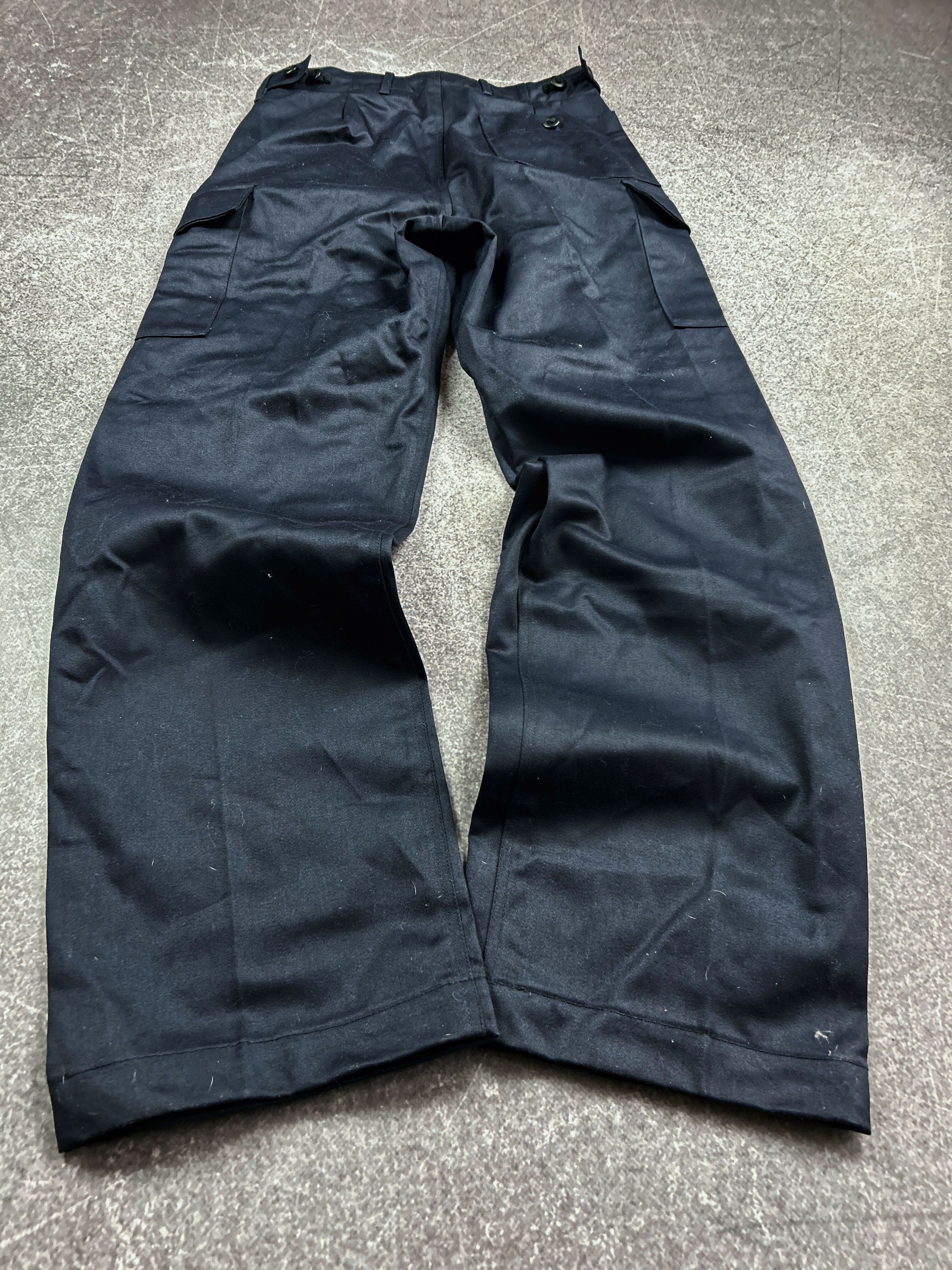 Vintage VTG Yohji Yamamoto Raf Simons Opium Style Cargo Jeans 90s Size US 30 / EU 46 - 4 Thumbnail