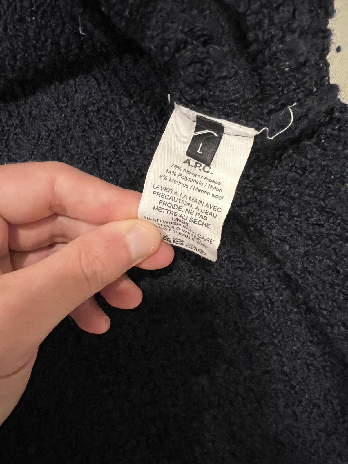 A.P.C. × Kanye West A P C x Kanye West Airport Sweater Size US L / EU 52-54 / 3 - 4 Thumbnail