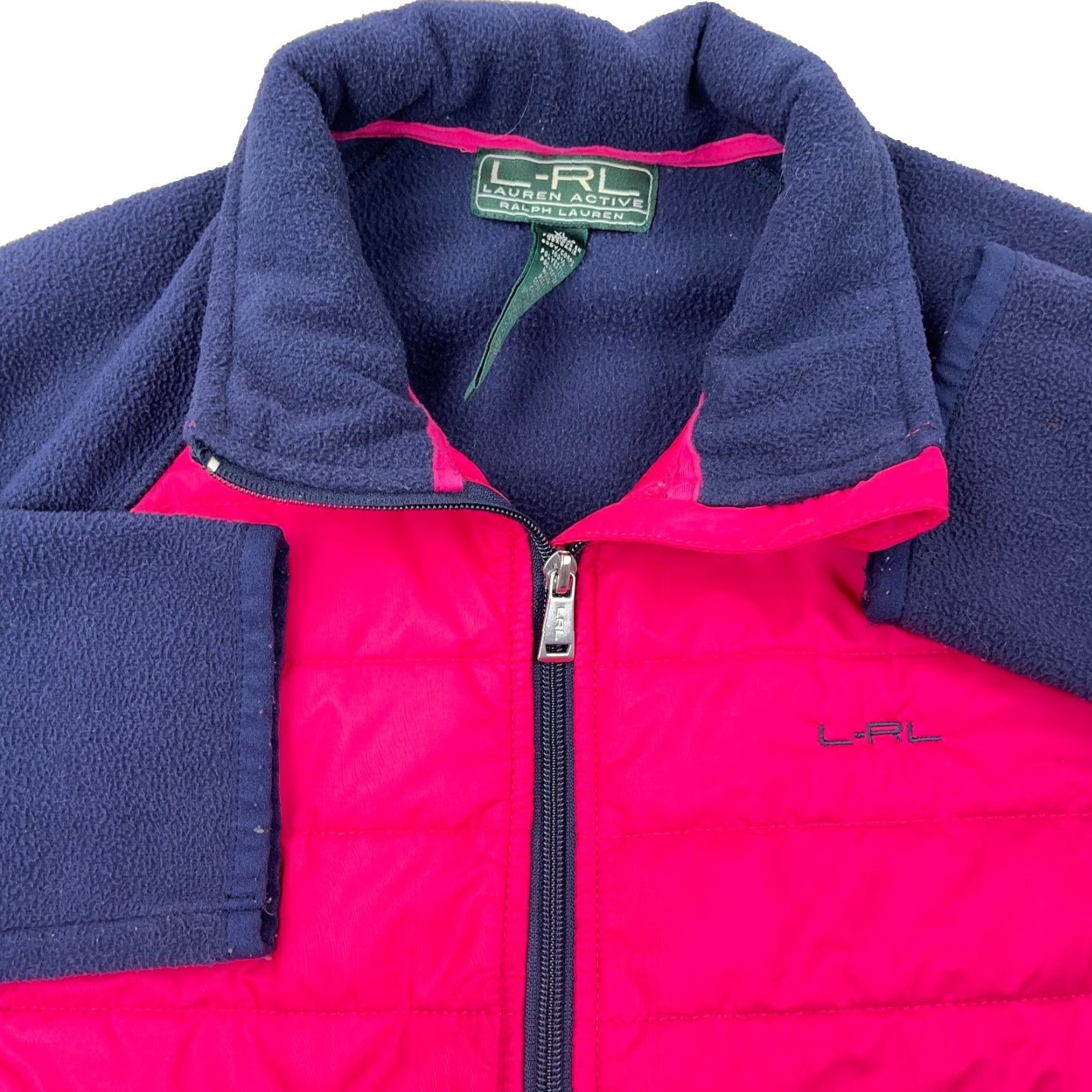 Ralph Lauren Lauren Ralph Lauren Jacket Women XL Pink Full Zip Hoodie? Size XL / US 12-14 / IT 48-50 - 2 Thumbnail