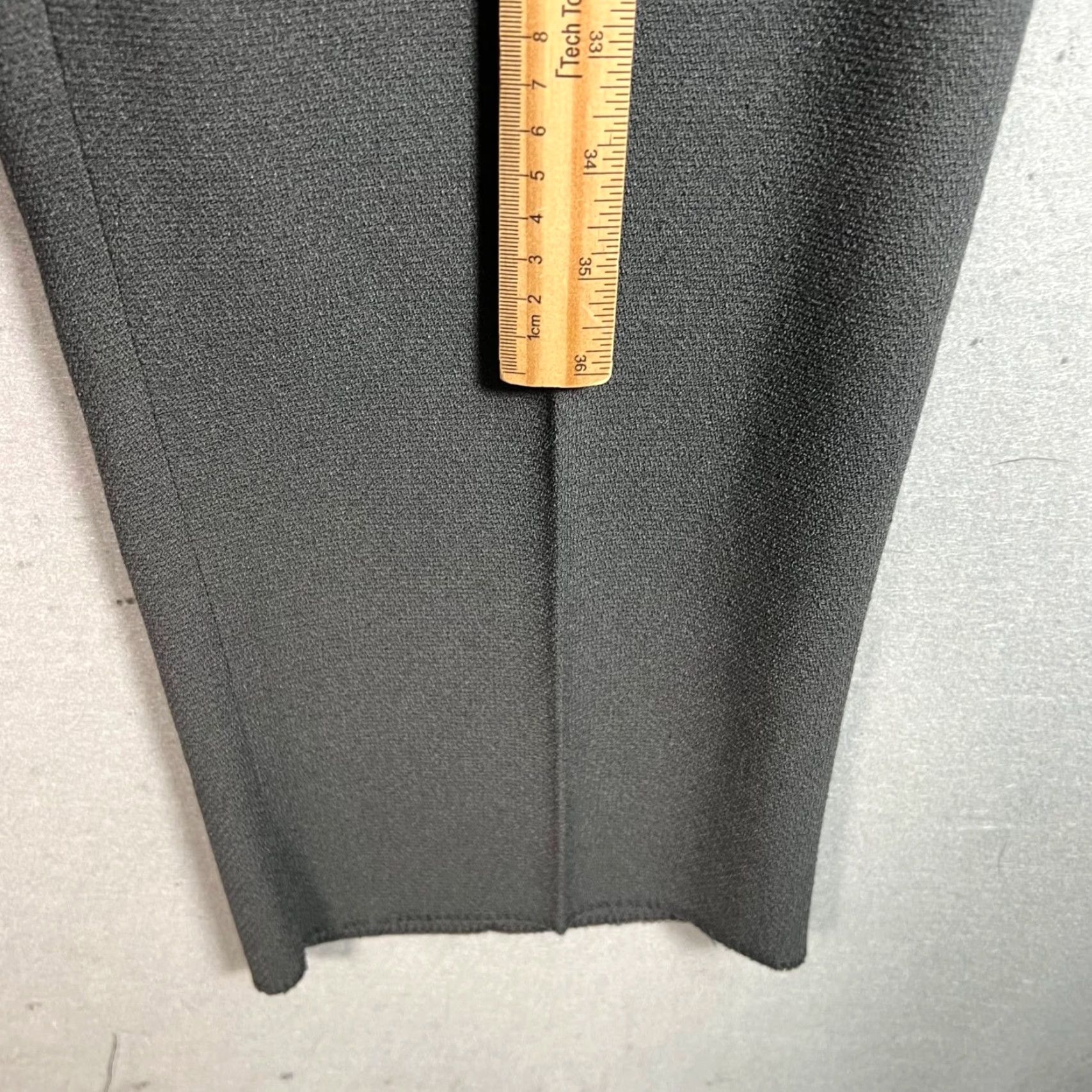 Vintage Omphalos Mens Pants Dress Gray 32 Polyester Rayon NEW! Pleated Front Straight Slash Pockets Inseam 34in Vintage: No Size US 32 / EU 48 - 7 Thumbnail