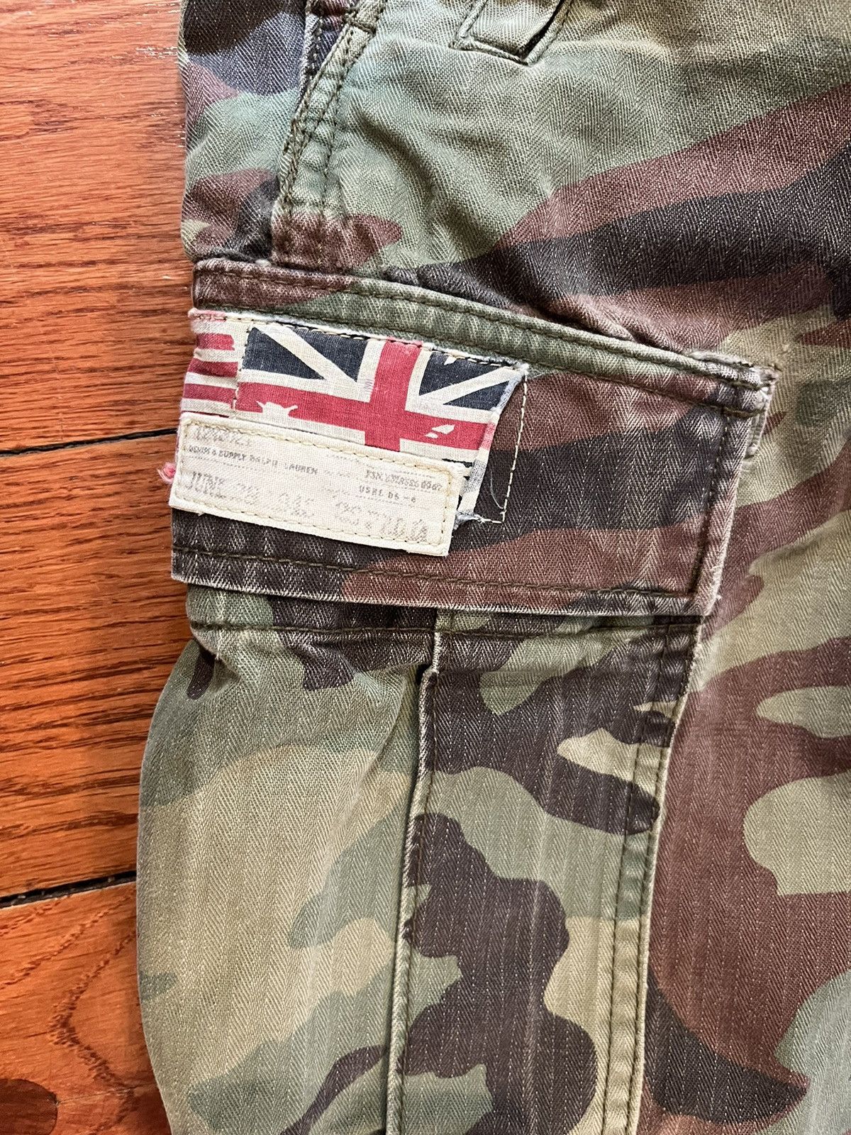 Denim & Supply Ralph Lauren Ralph Lauren Denim & Supply Vintage Camo Cargo Pants Supreme Size US 34 / EU 50 - 4 Thumbnail