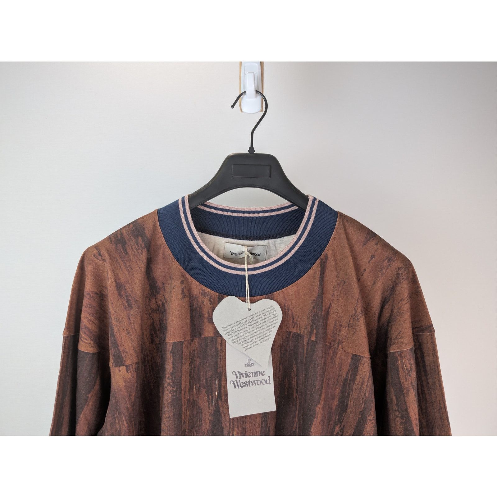 Vivienne Westwood o1rshd1 Fresh T-Shirt in Blue / Brushed Organic Jersey Size US M / EU 48-50 / 2 - 3 Thumbnail