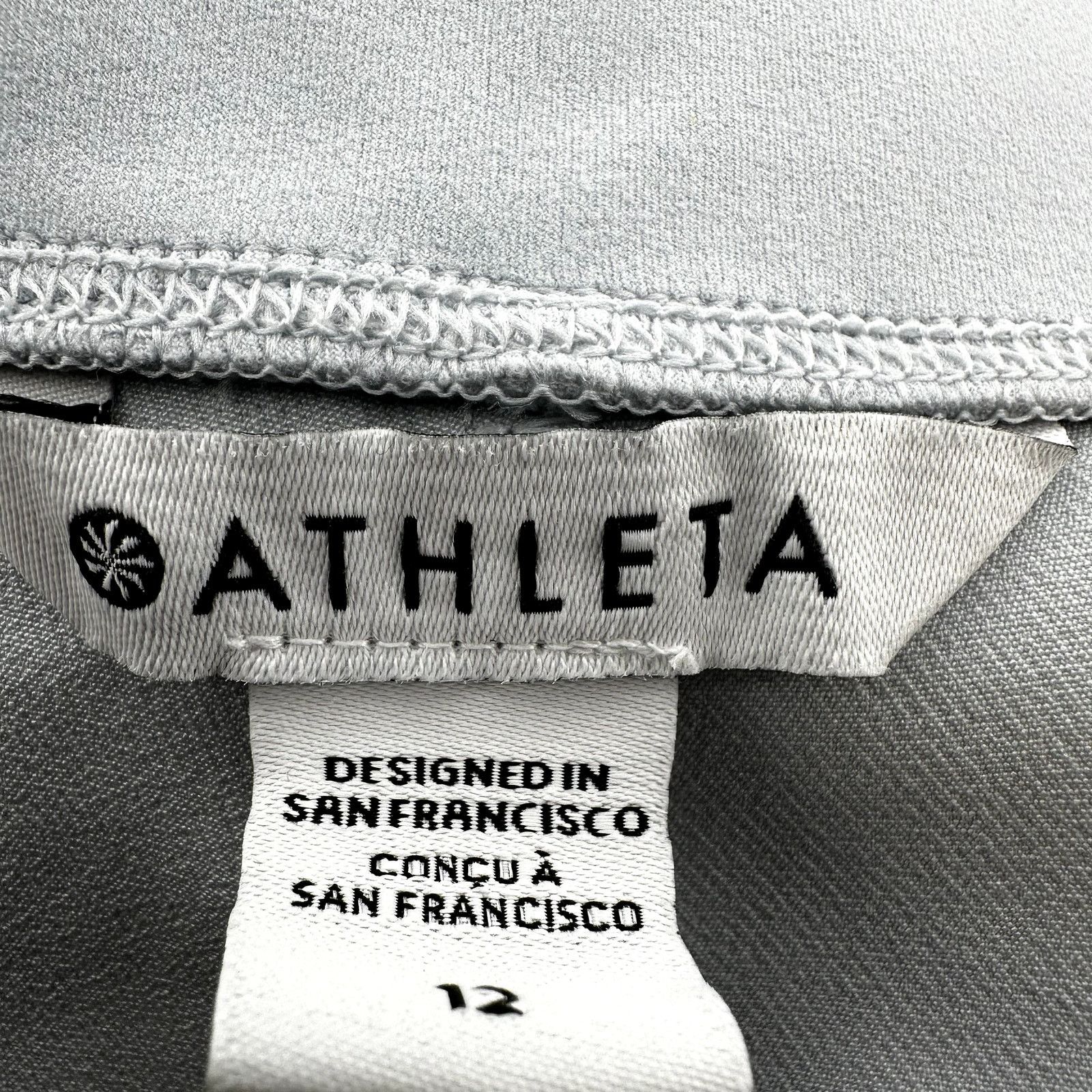 Athleta Athleta Endless High Rise Pants Crop Straight Snowfall Blue Size 34" / US 12 / IT 48 - 3 Thumbnail