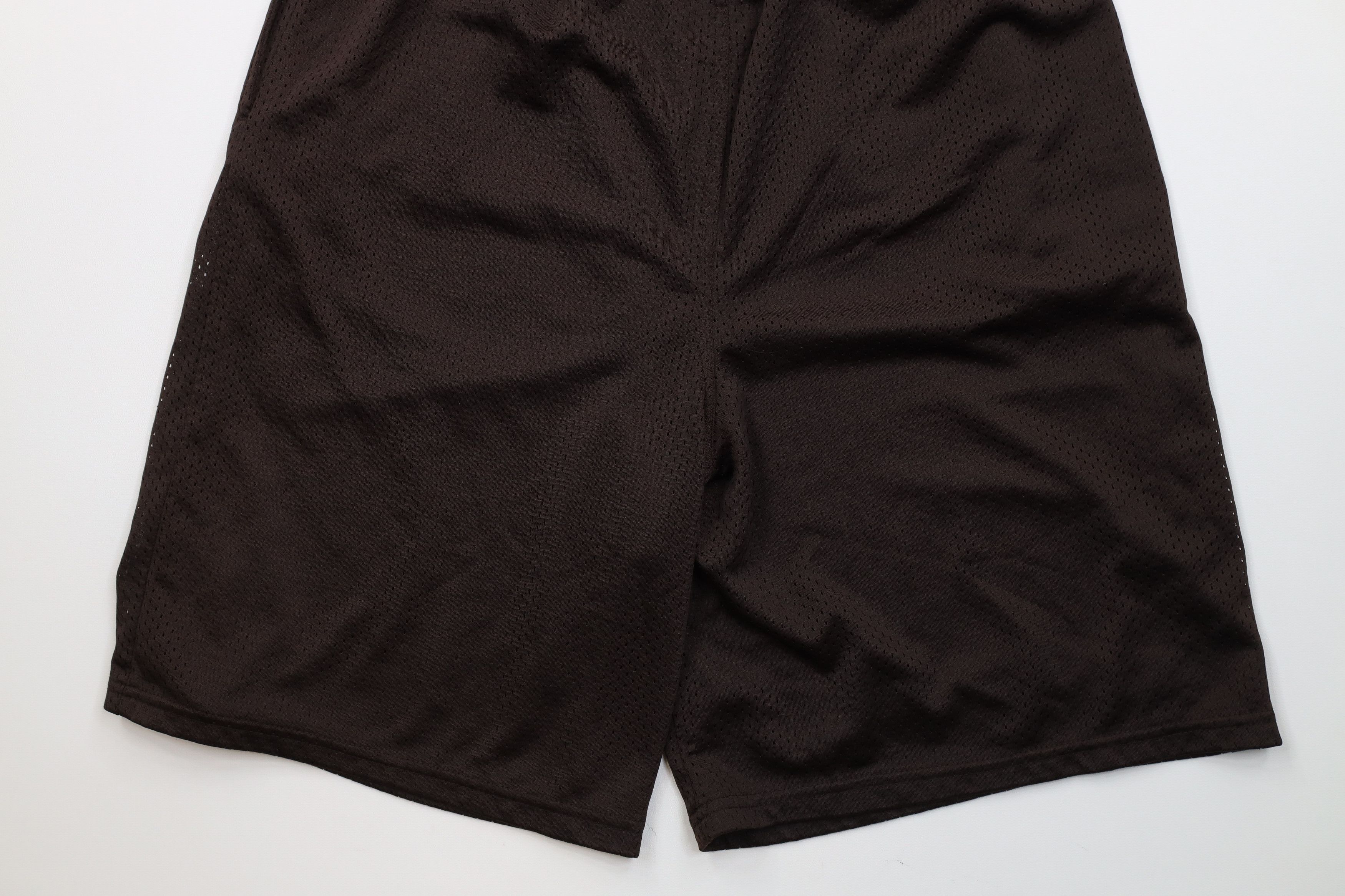 Reebok Vintage Reebok Cleveland Browns Football Shorts Mesh Brown Size US 32 / EU 48 - 12 Thumbnail