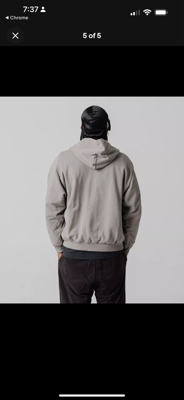Gap Yeezy gap oversized zip up fleece hoodie six xl Size US XL / EU 56 / 4 - 6 Thumbnail