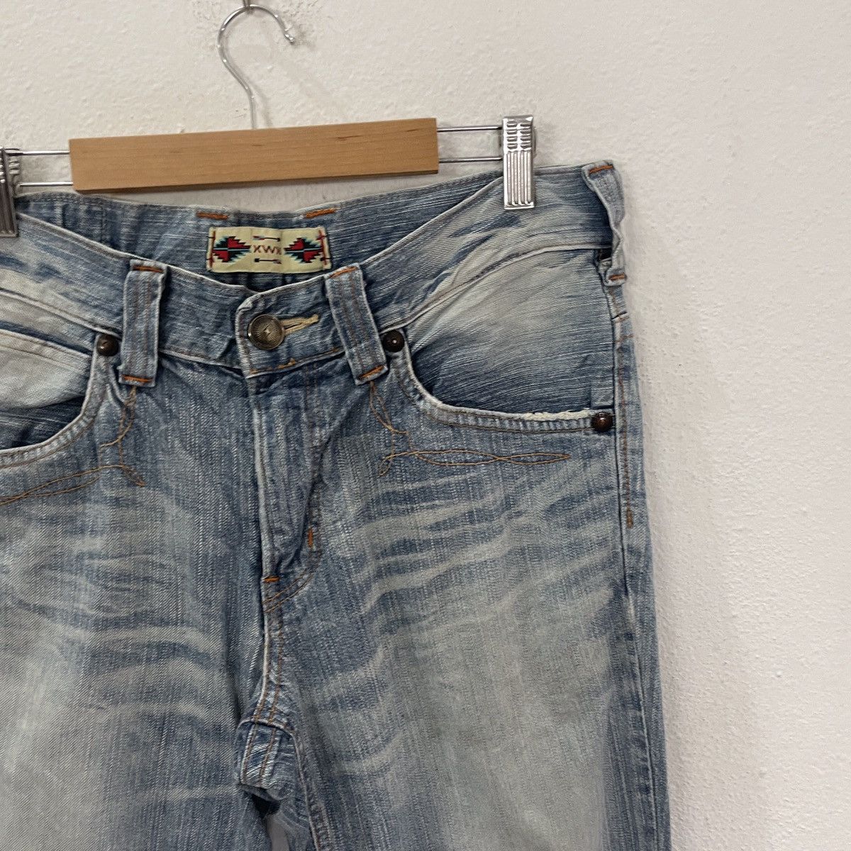 Edwin Vintage Edwin Cowboy Motive Denim Jeans Size US 32 / EU 48 - 2 Thumbnail