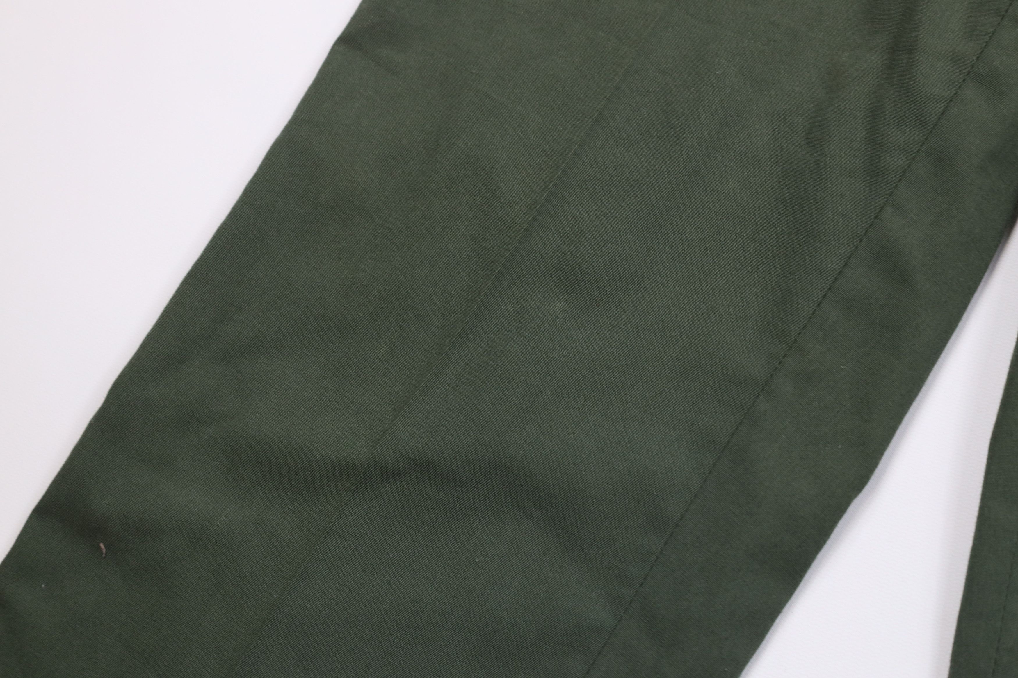 Vintage Vintage 60s Streetwear Wide Leg Chino Pants Green USA Size US 34 / EU 50 - 5 Thumbnail