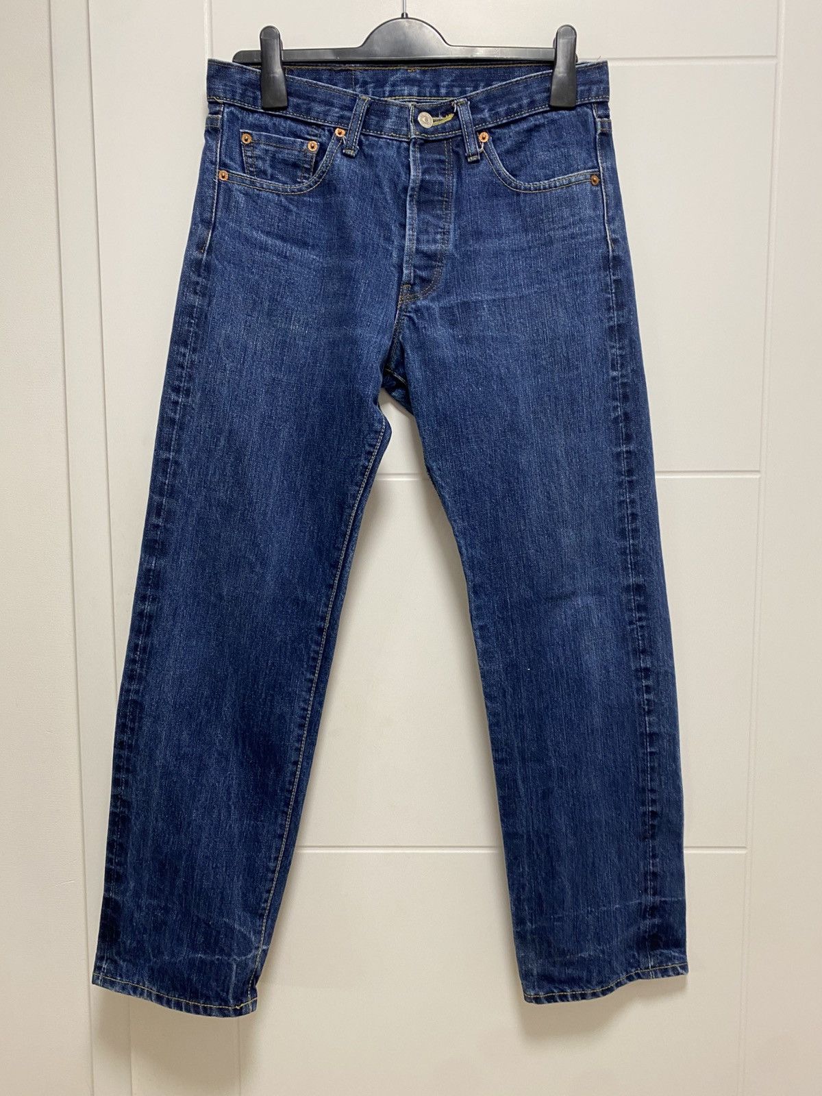 Levi's Vintage Clothing Levi’s jeans big E USA Japan selvedge 501-0657 501z 501xx Size US 32 / EU 48 - 15 Thumbnail