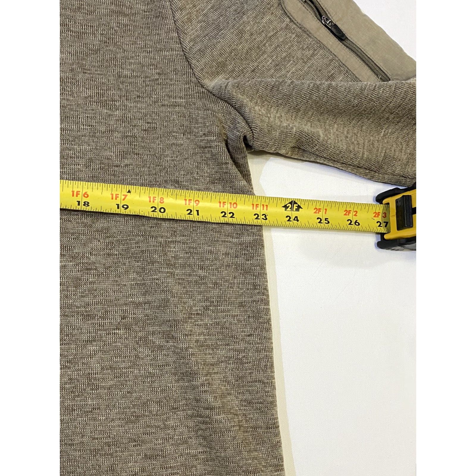 Vintage Greg Norman Sweater Mens 1/4 Button Beige Heather Sweater sz Large Size US L / EU 52-54 / 3 - 3 Thumbnail