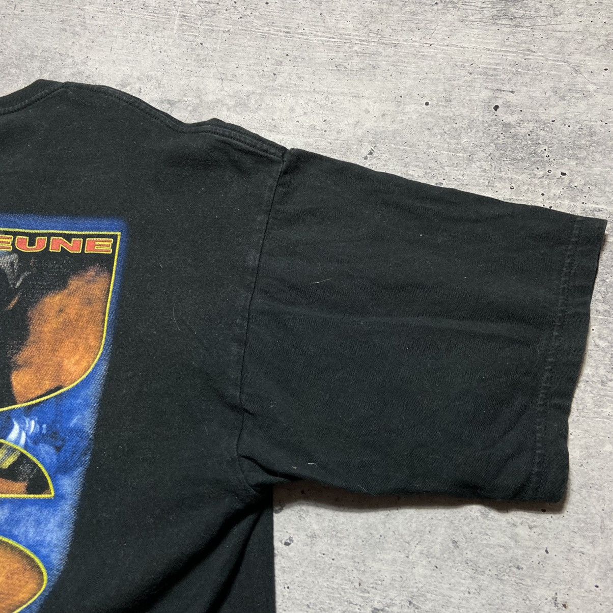 Band Tees × Vintage 📌 Vintage Men Fire Big Back Print T-Shirt Size US L / EU 52-54 / 3 - 14 Thumbnail
