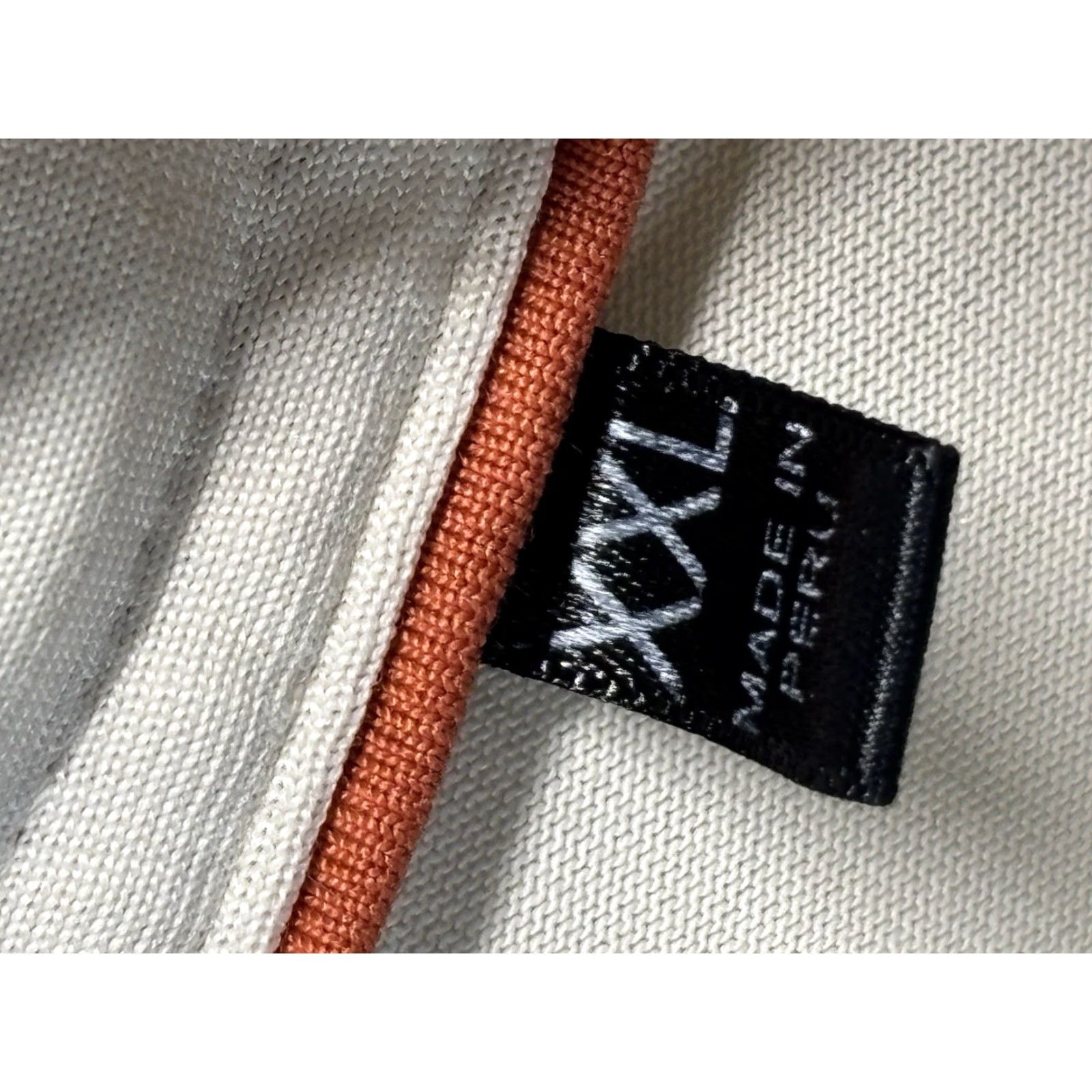 TravisMathew Travis Mathew Golf Polo Shirt 2XL Beige Stripes Cotton Blend Mens Size US XXL / EU 58 / 5 - 5 Thumbnail
