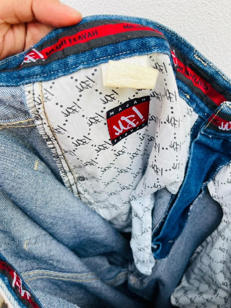 Japanese Brand × Vintage Vintage Majah Flajah Hip Hop Streetwear Fashion Style Size US 34 / EU 50 - 17 Thumbnail