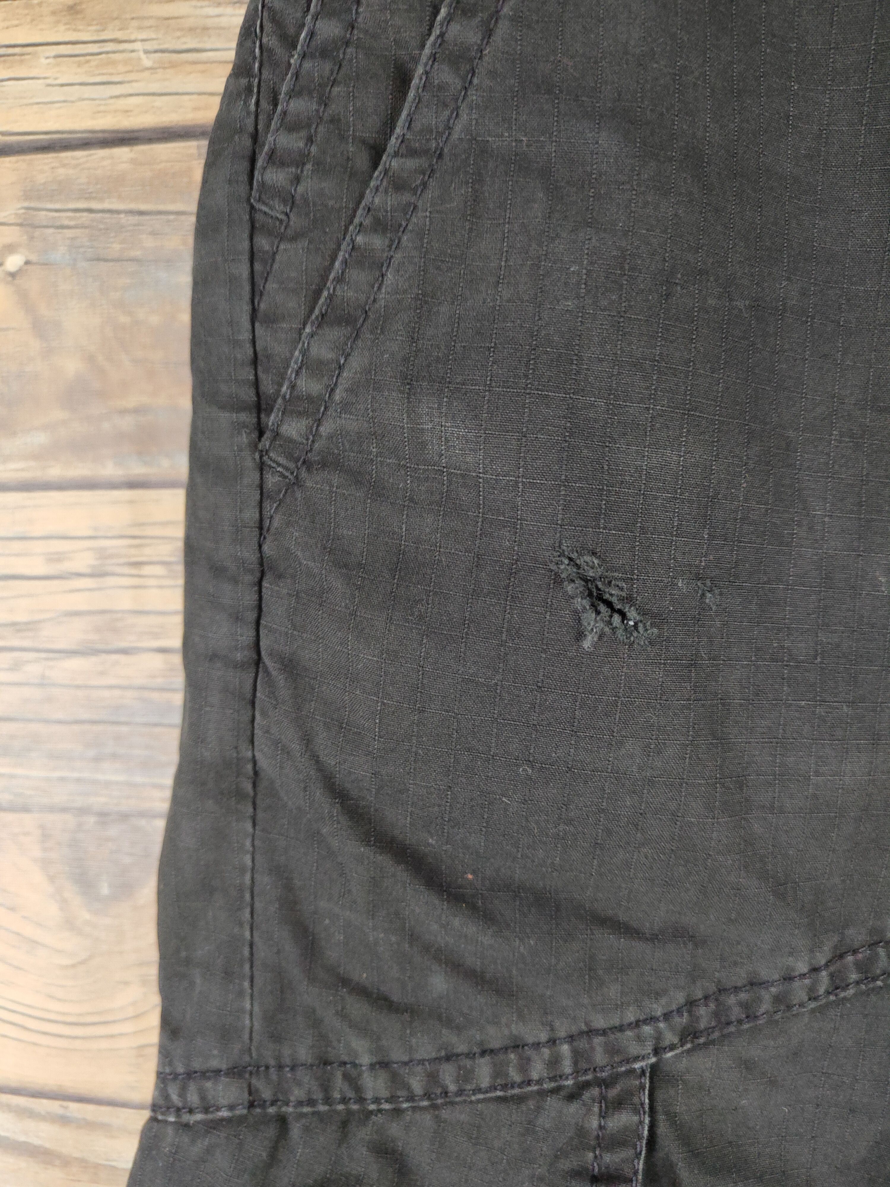 PPFM DL PPFM Black Multipocket Cargo Pants #2434 Size US 30 / EU 46 - 3 Thumbnail