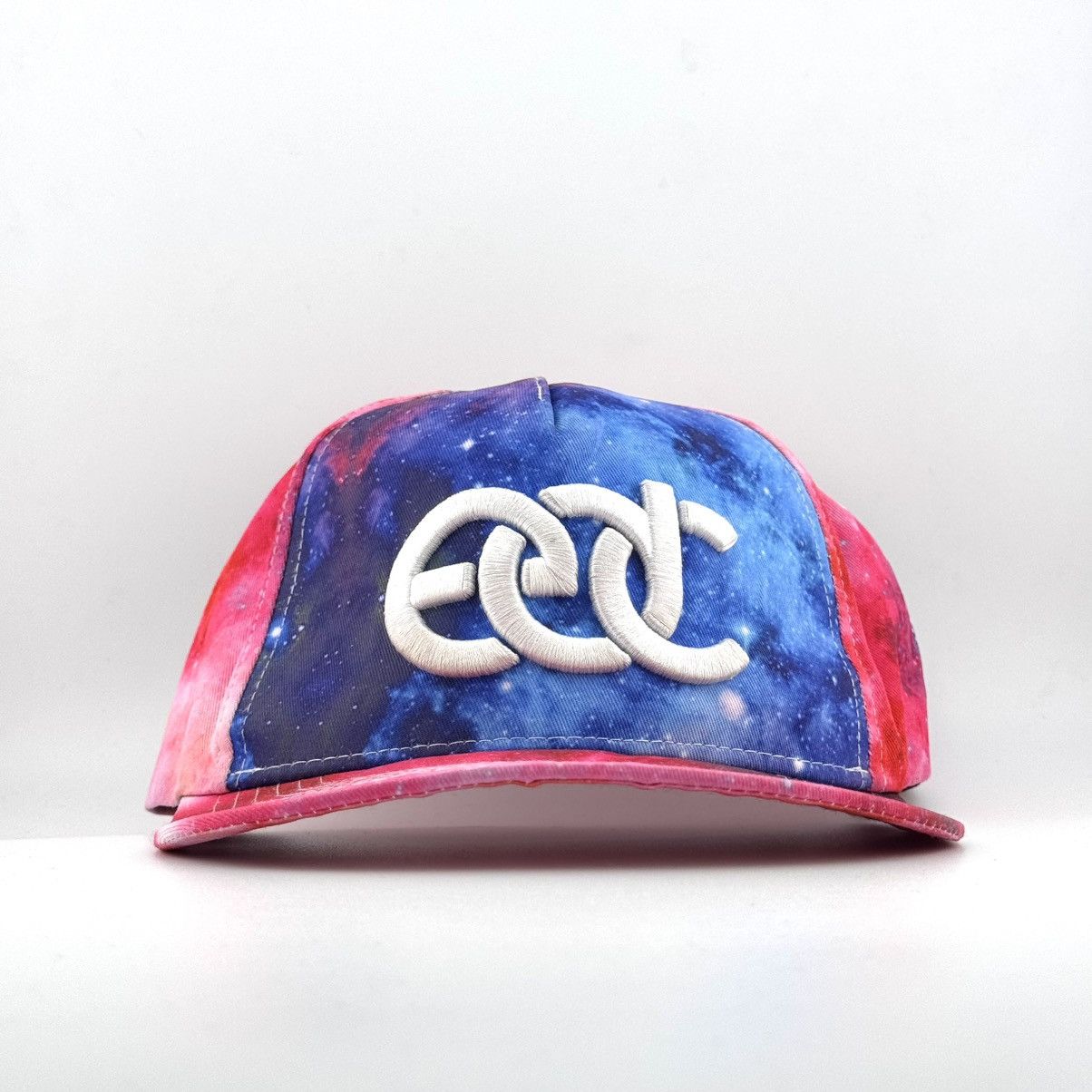 VIBE Insomniac EDC Galaxy Snapback Hat Multicolor Festival Cap Size ONE SIZE - 1 Thumbnail