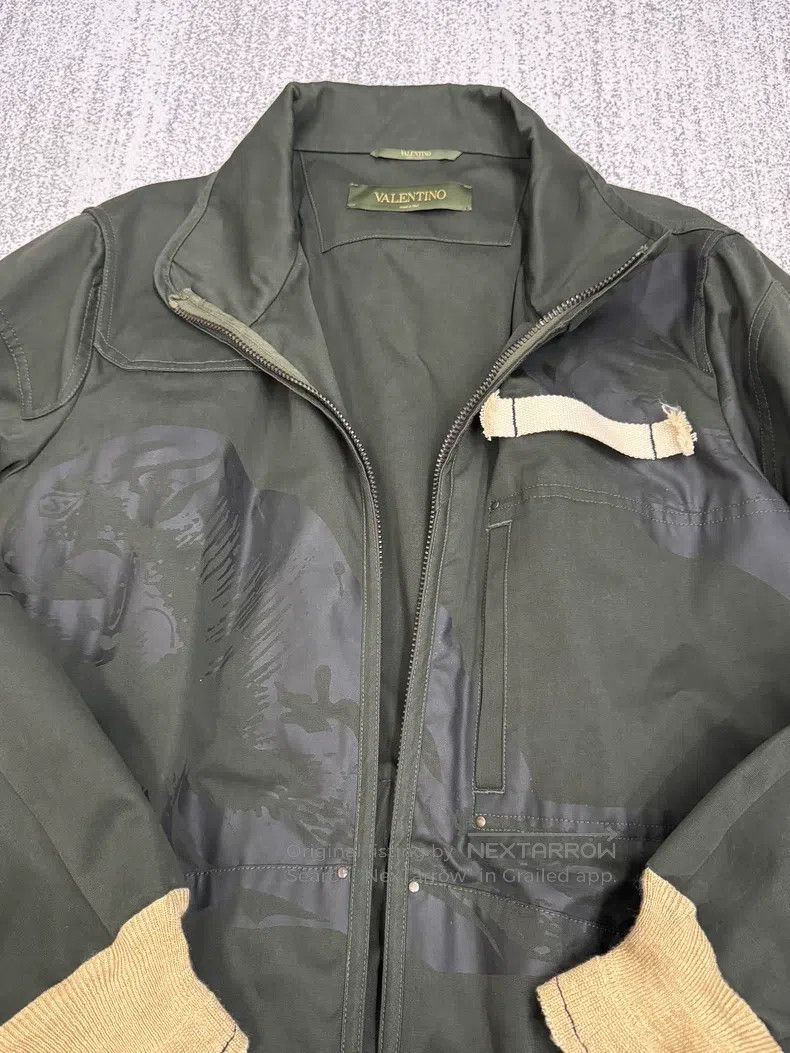 Valentino Valentino Coat, coat, camouflage army green Size US L / EU 52-54 / 3 - 2 Thumbnail