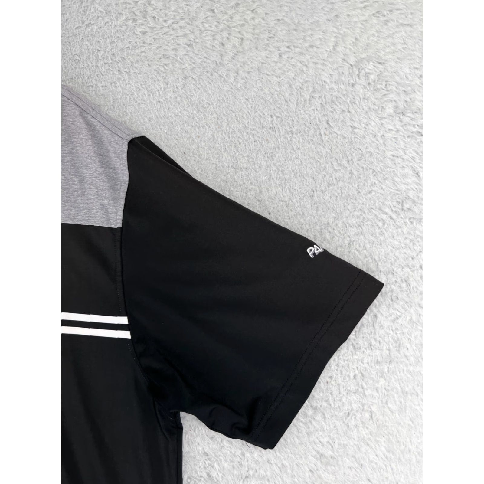 Footjoy FootJoy Polo Shirt Men Medium Black Gray Short Sleeve 100% Polyester Golf Golfer Size US M / EU 48-50 / 2 - 5 Thumbnail