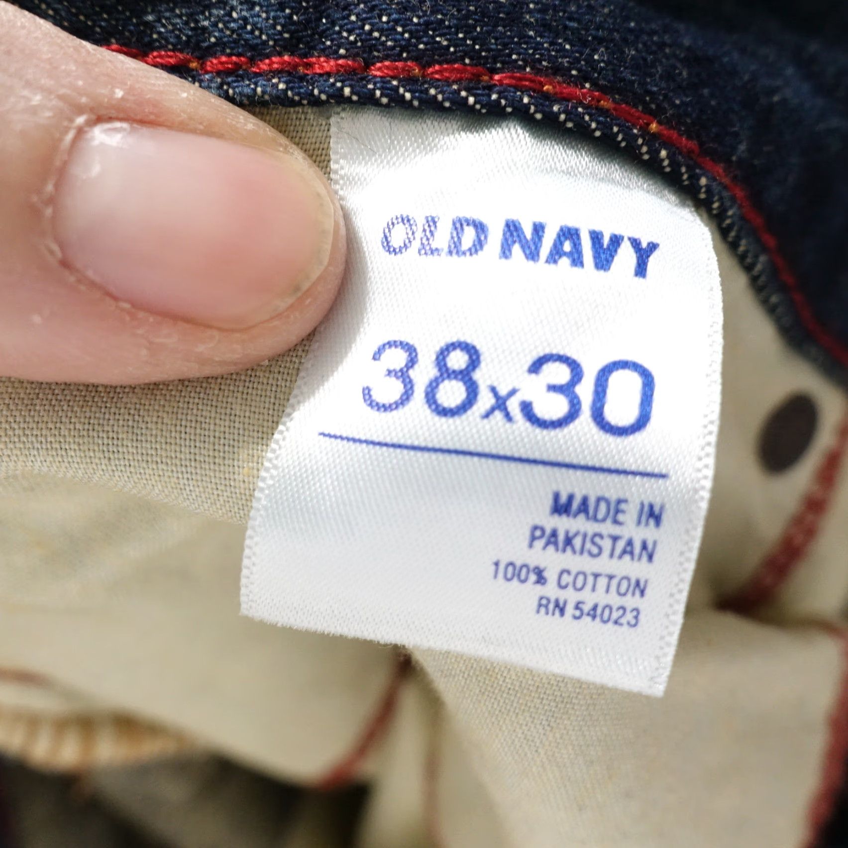 Old Navy OLD NAVY Relaxed Straight Denim Jeans Mens Size 38x30 Blue Size US 38 / EU 54 - 7 Thumbnail