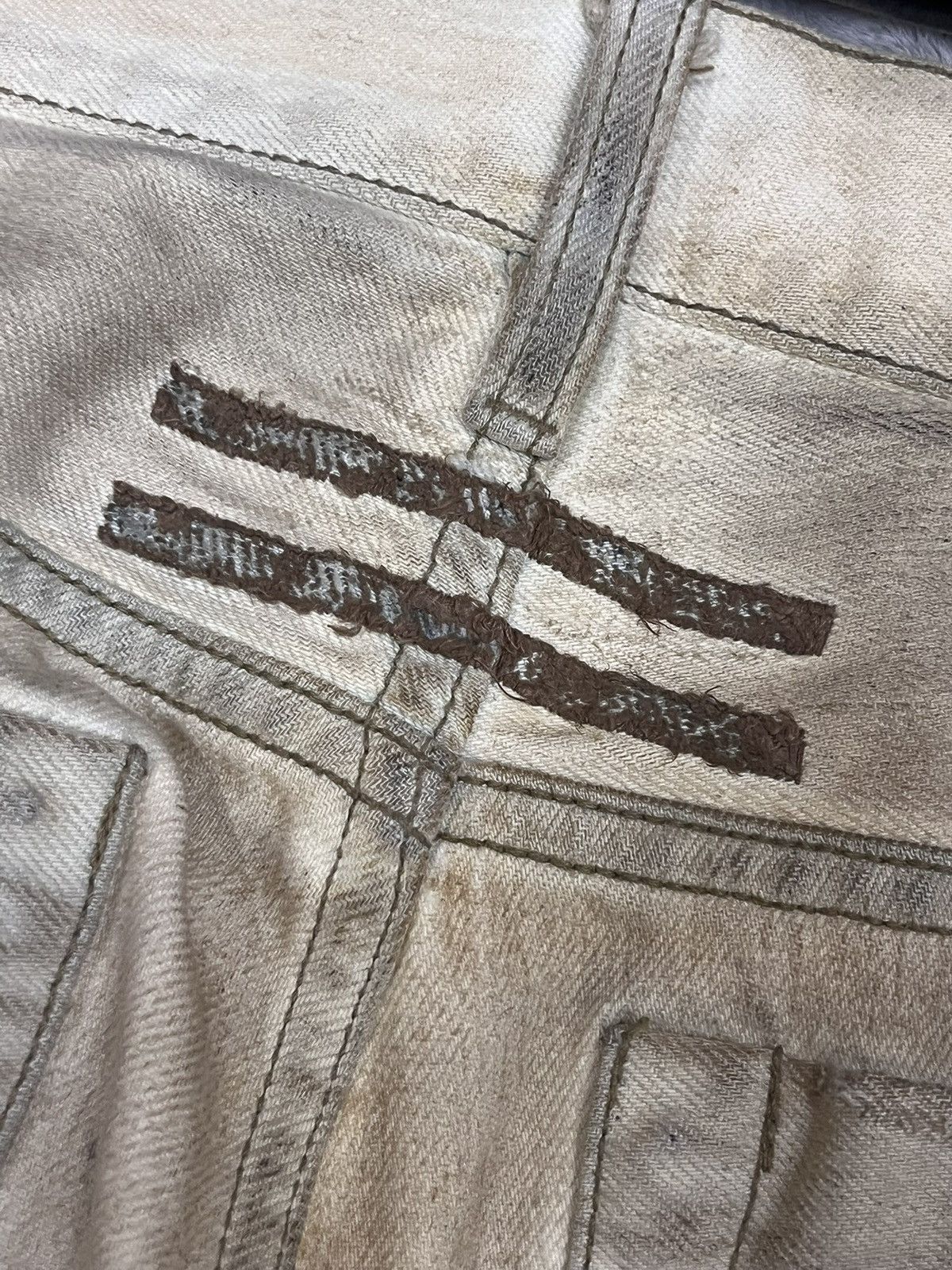 Rick Owens Drkshdw Sold-Rick owens pre 2006 dirty wash jeans Size US 31 - 3 Thumbnail