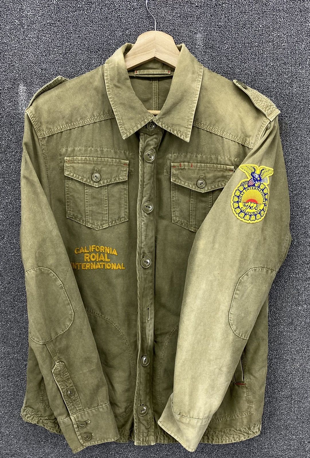 Japanese Brand Vintage Roial International California Military Army Jacket Size US M / EU 48-50 / 2 - 12 Thumbnail