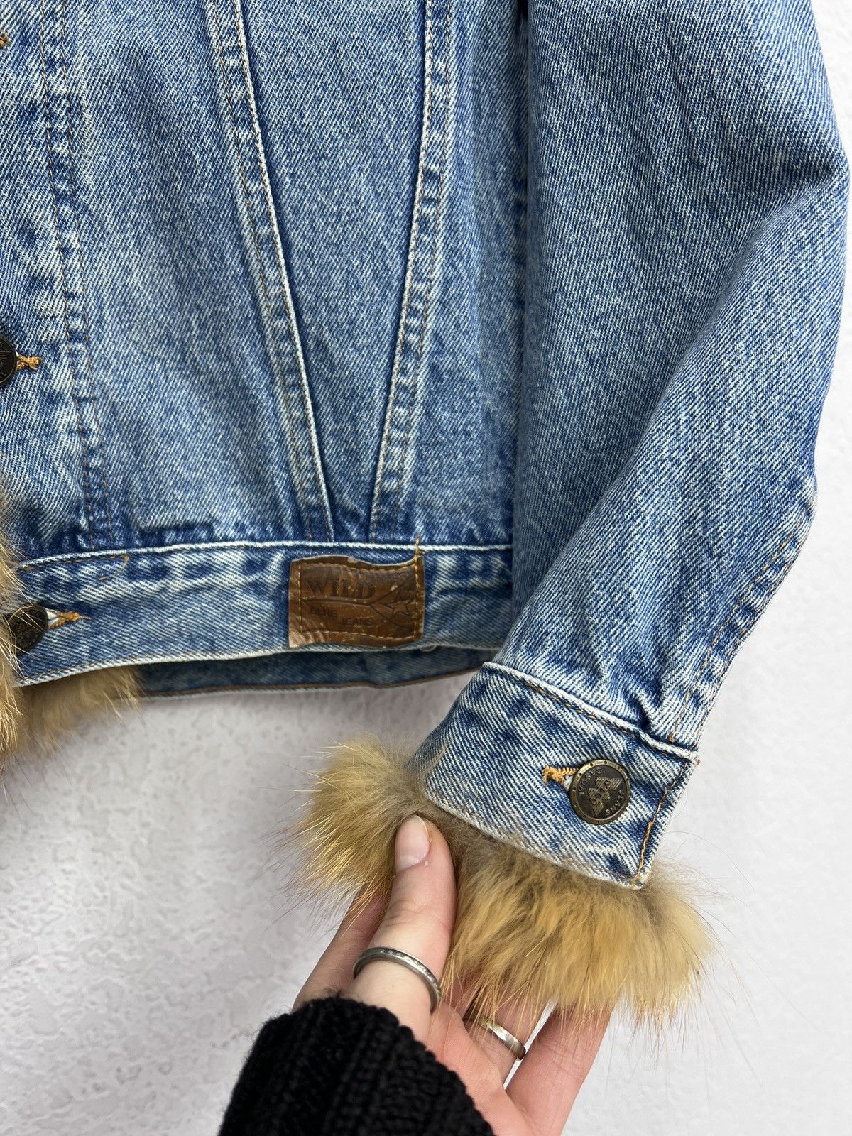 Le Grande Bleu (L.G.B.) Hysteric glamour style denim distressed trucker jacket y2k Size US M / EU 48-50 / 2 - 4 Thumbnail
