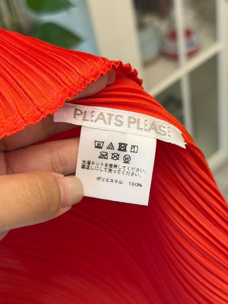 Issey Miyake Issey Miyake size:3 Orange-red petal-shaped vest Size S / US 4 / IT 40 - 3 Thumbnail