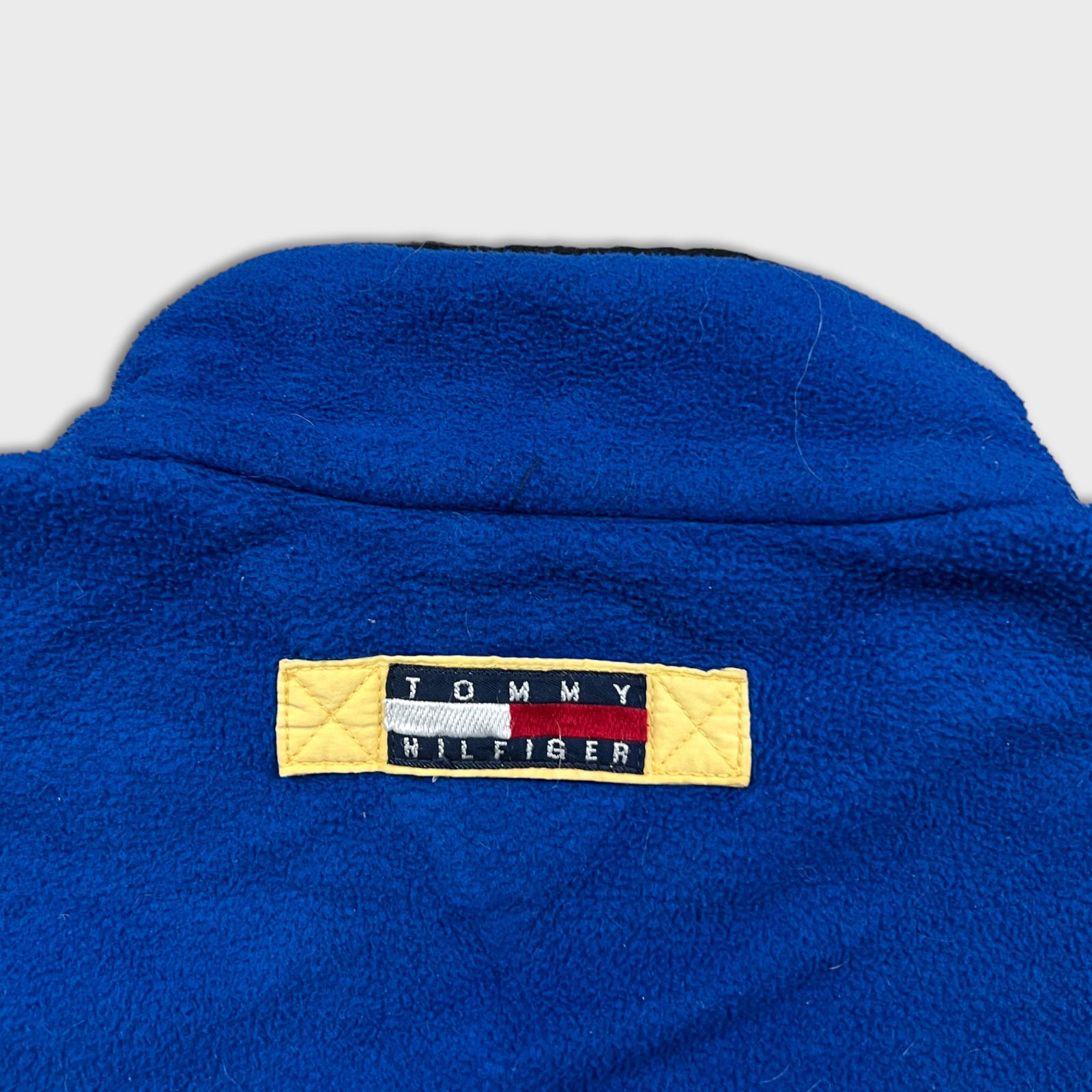 Tommy Hilfiger × Vintage Vintage 90s Tommy Hilfiger Fleece Large Full Zip Tommy Flag Size US L / EU 52-54 / 3 - 8 Thumbnail