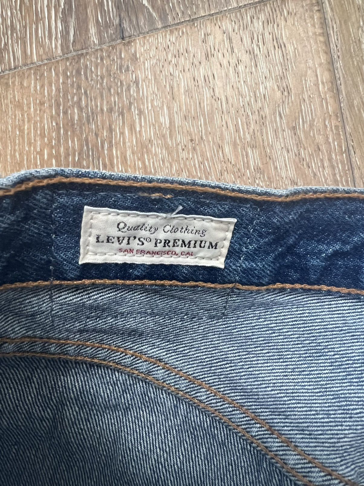 Levi's Womens levis 501 leopard print jeans Size 24" / US 00 / IT 34 - 3 Thumbnail