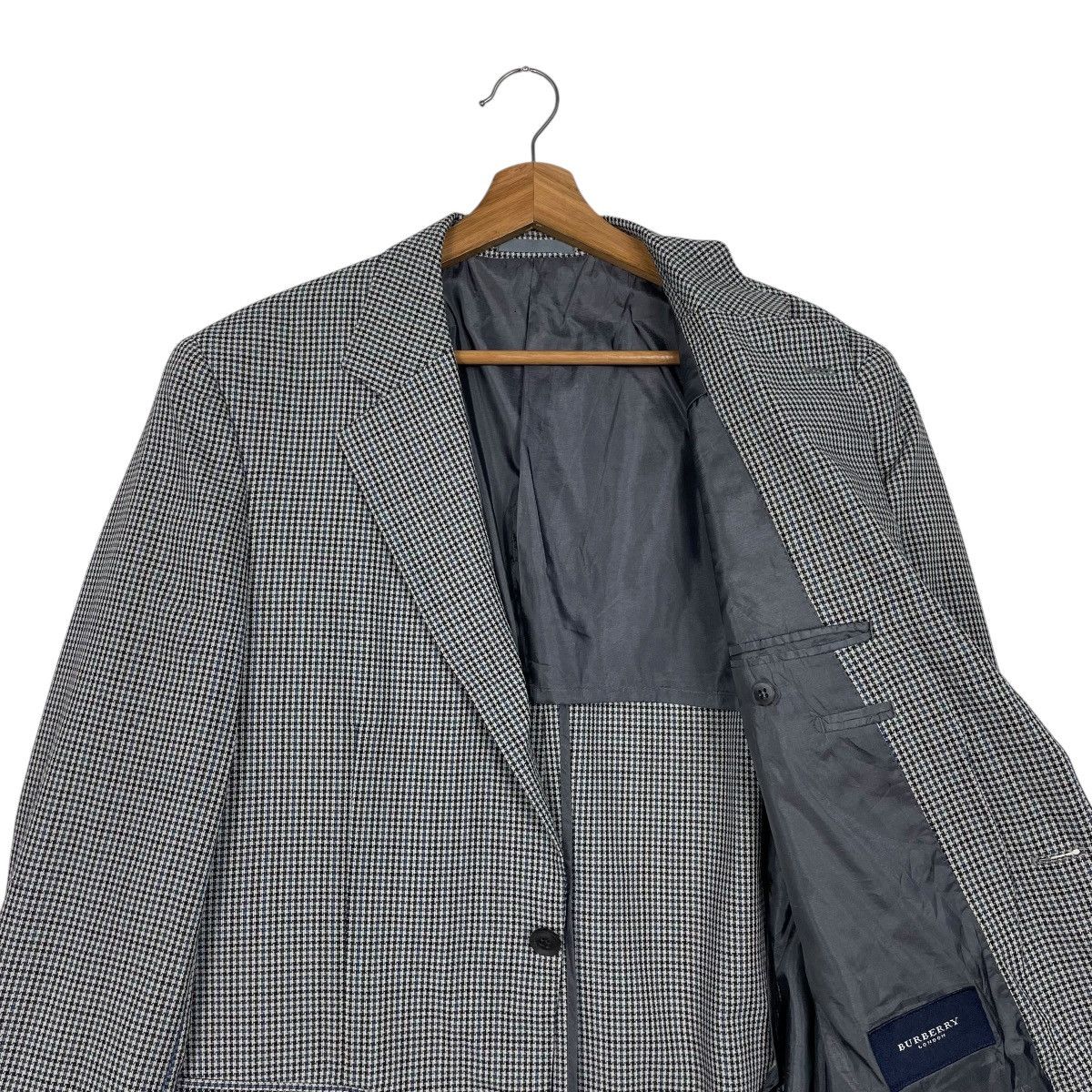 Burberry Burberry London Houndstooth Blazer Jacket Size US M / EU 48-50 / 2 - 10 Thumbnail