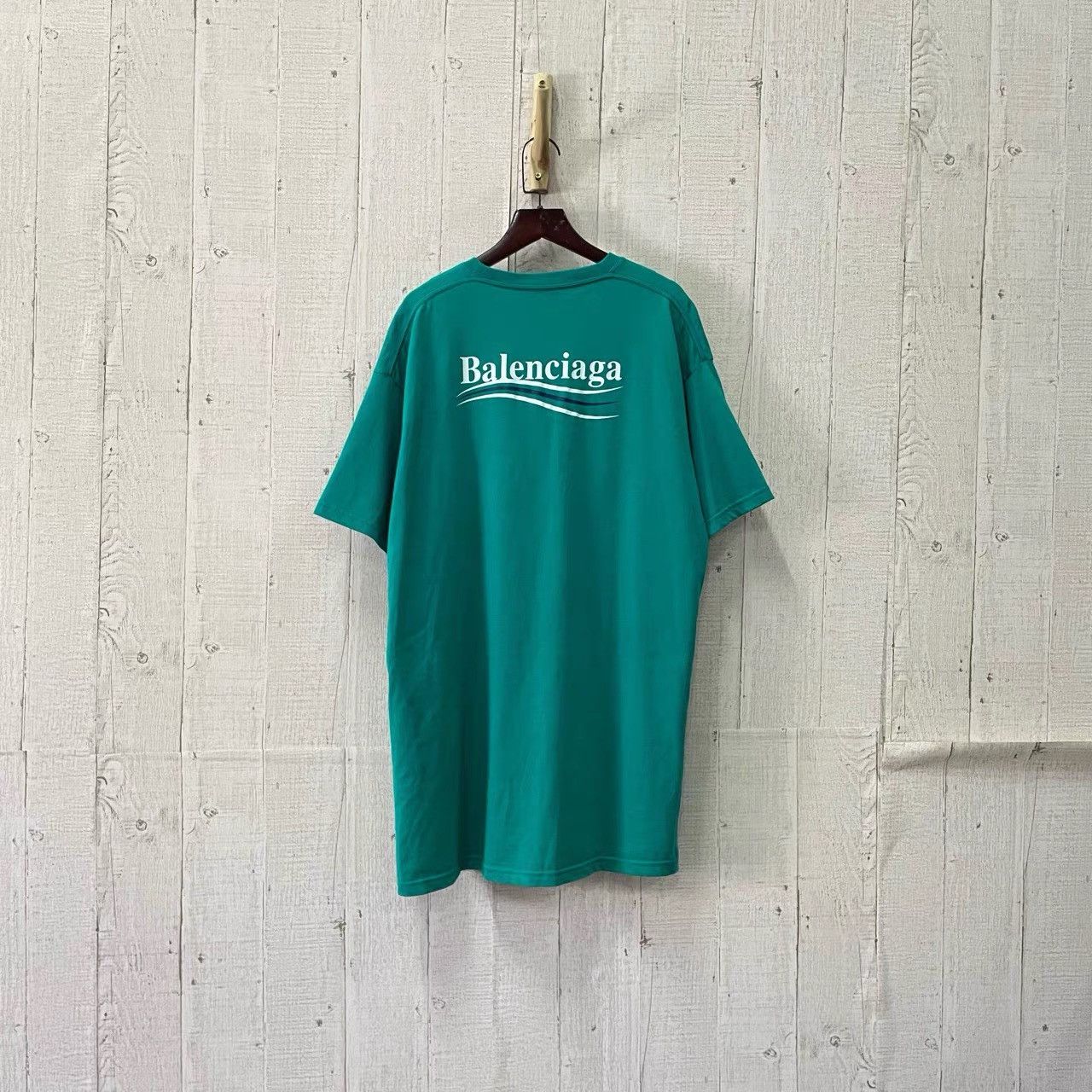 Balenciaga Balenciaga Coke Logo Short Sleeve K28 Size US S / EU 44-46 / 1 - 1 Thumbnail